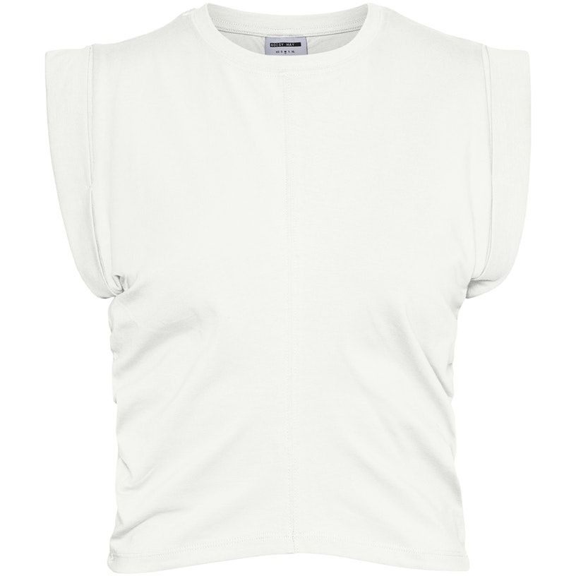 NOISY MAY Palaidinės moterims, Balta, NMEMMA S/L ROUCHING C