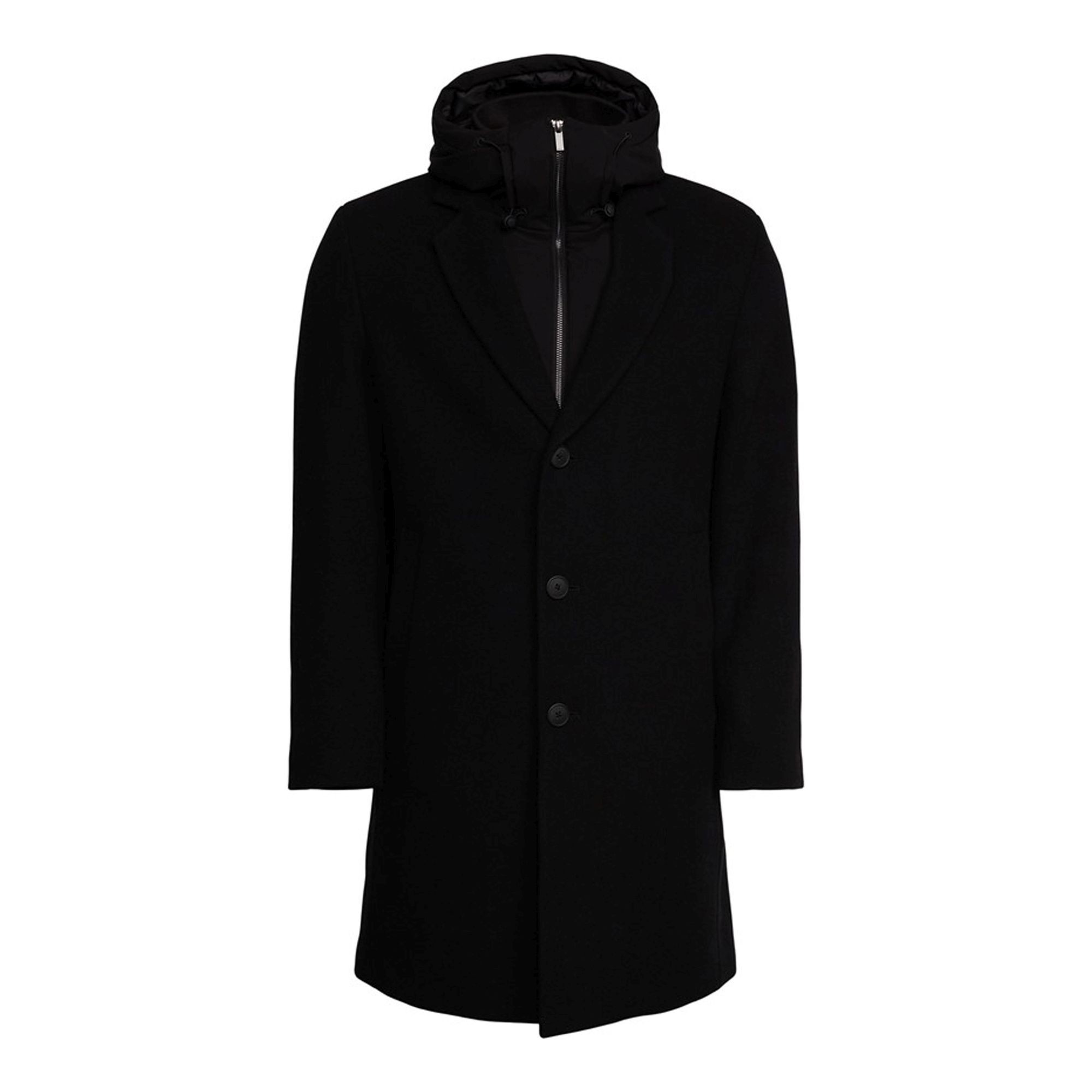 ESPRIT Mantlid mehed, Must, LLT DETACHABLE 1