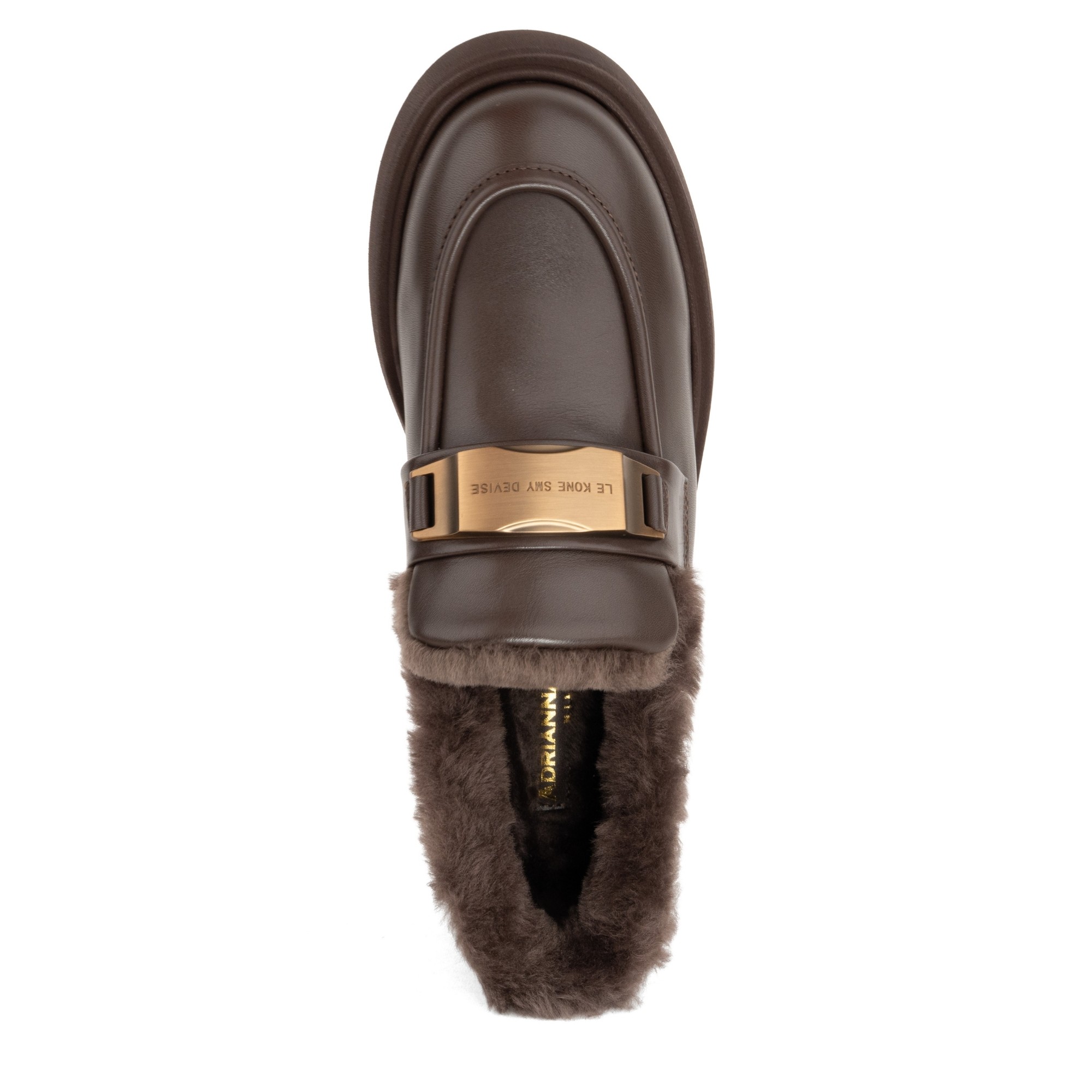 ADRIANNA FERETTI Loaferiai moterims, Ruda, Loafers 4