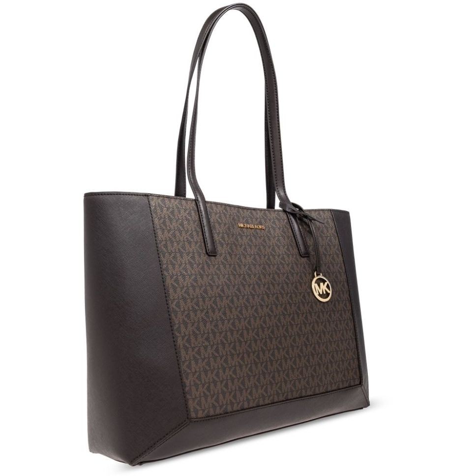 MICHAEL KORS Pirkinių krepšys moterims, Ruda, Lg ew tote 3