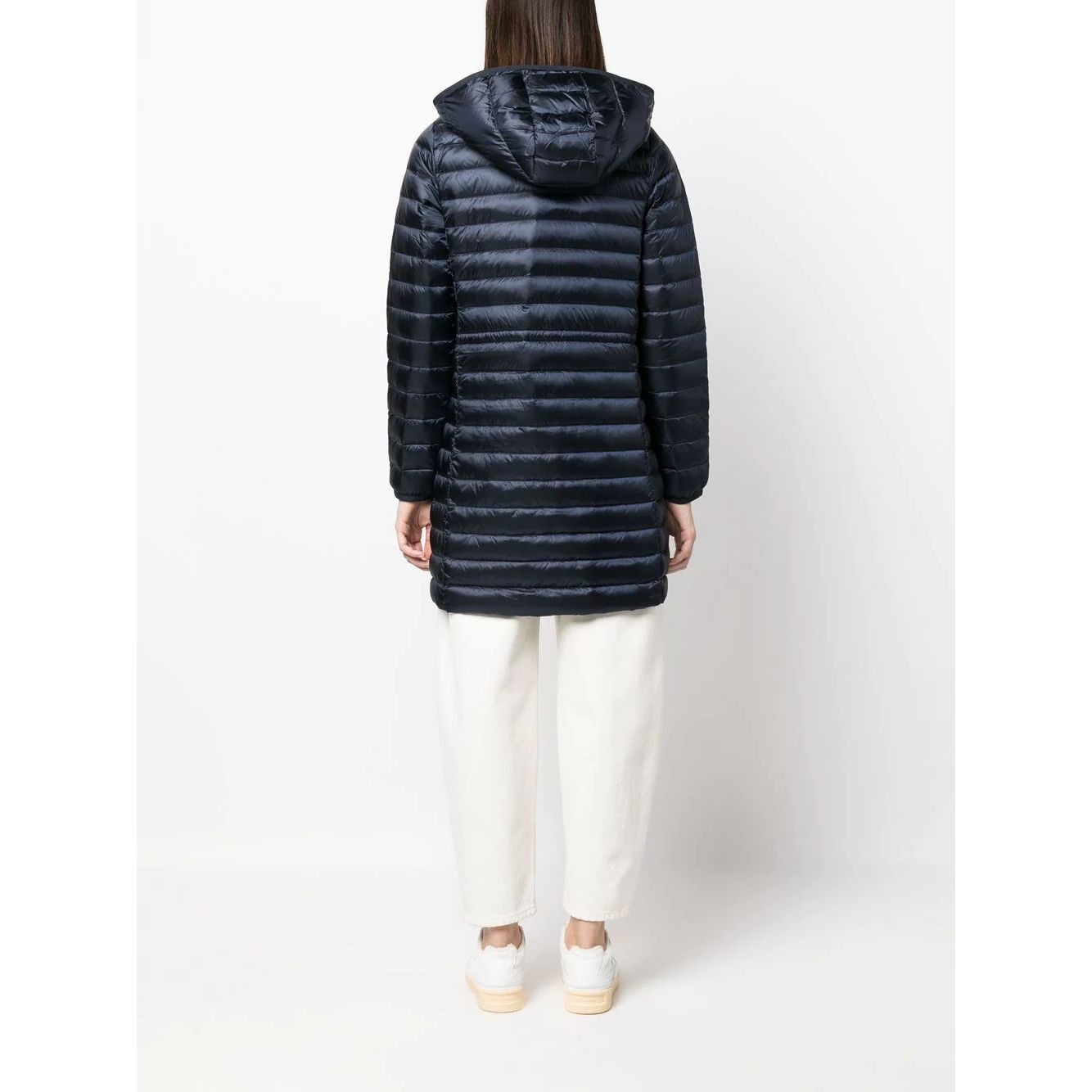 TOMMY HILFIGER Pūkinis paltas moterims, Mėlyna, Feminine low down coat 4