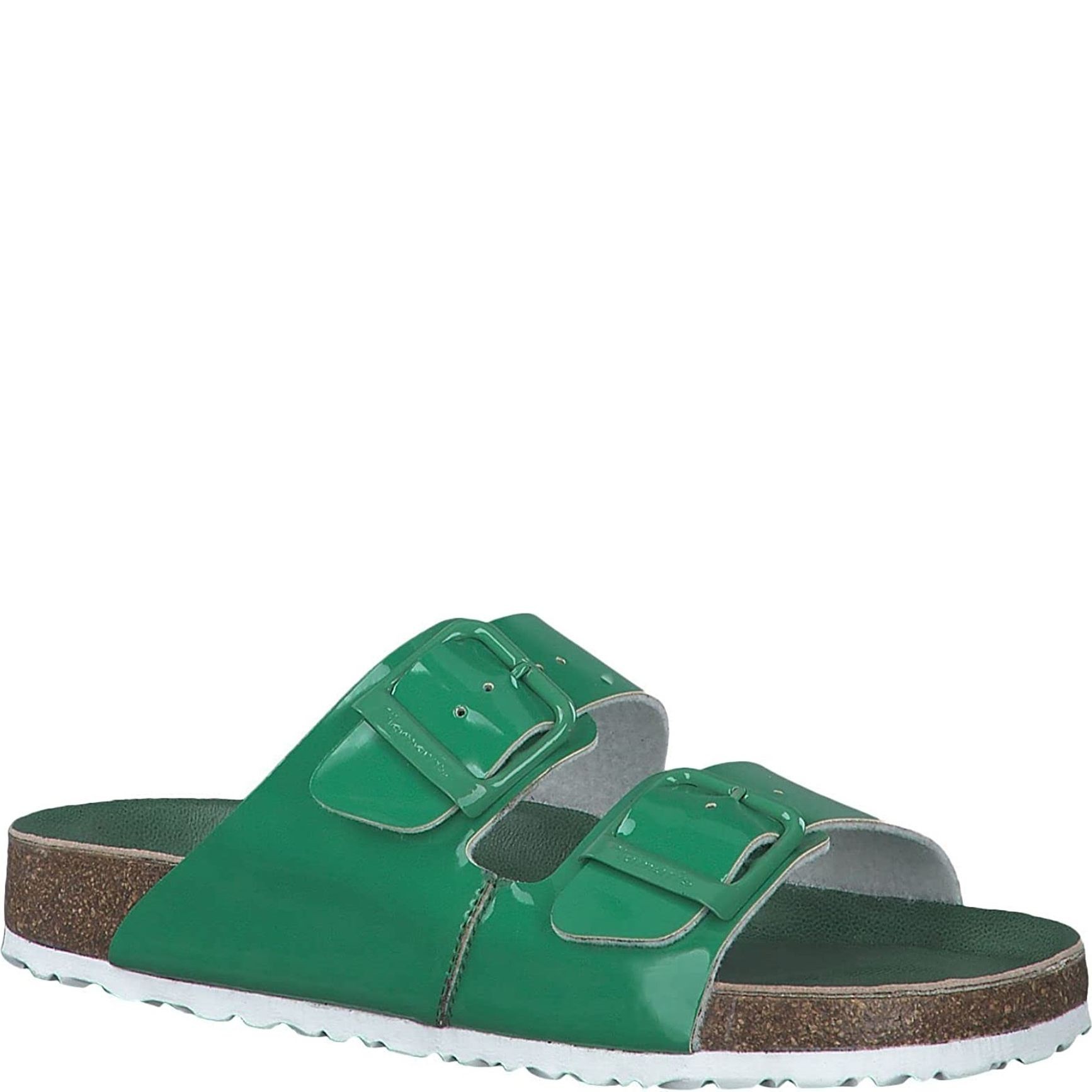 TAMARIS Šlepetės moterims, Žalia, SLIPPERS 1