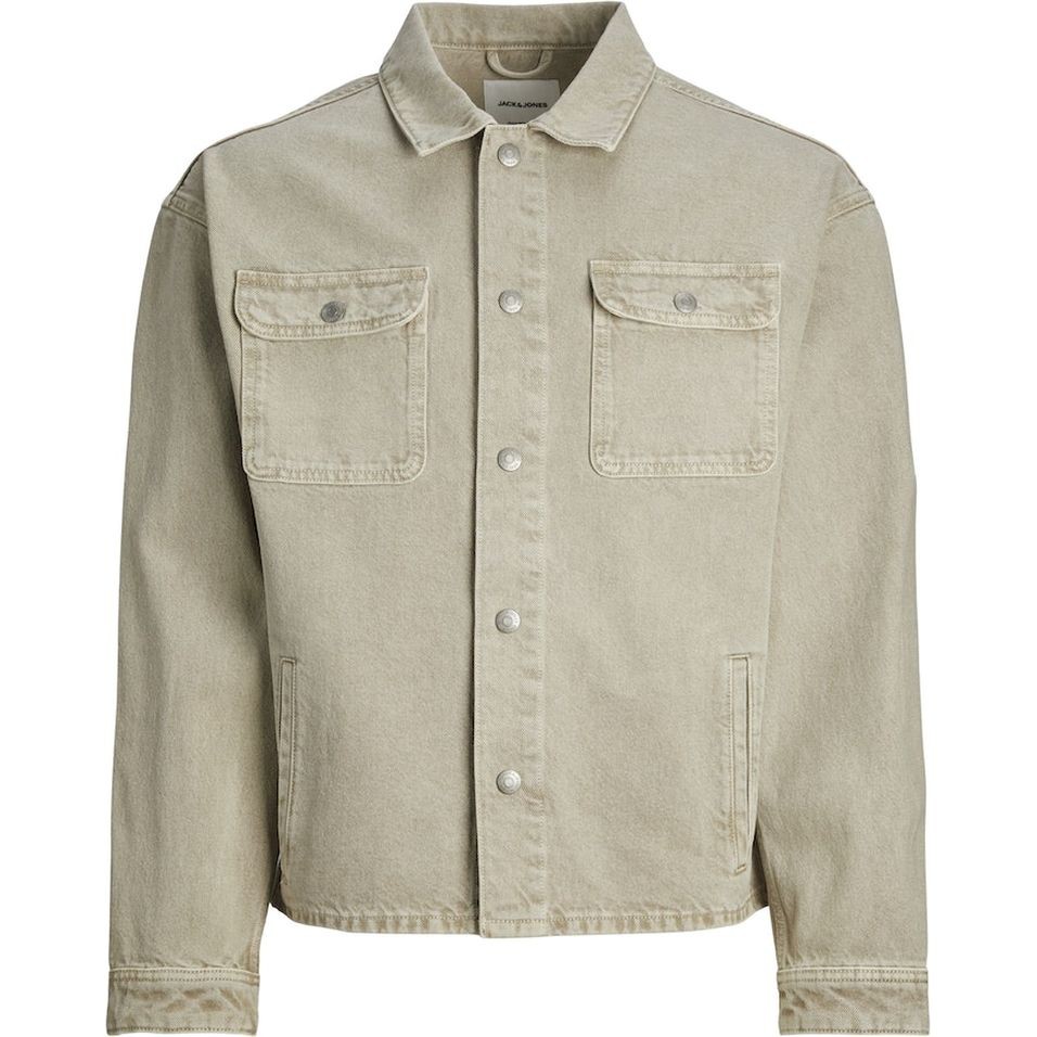 JACK & JONES Marškiniai vyrams, Smėlio, Jjichase shirts 1