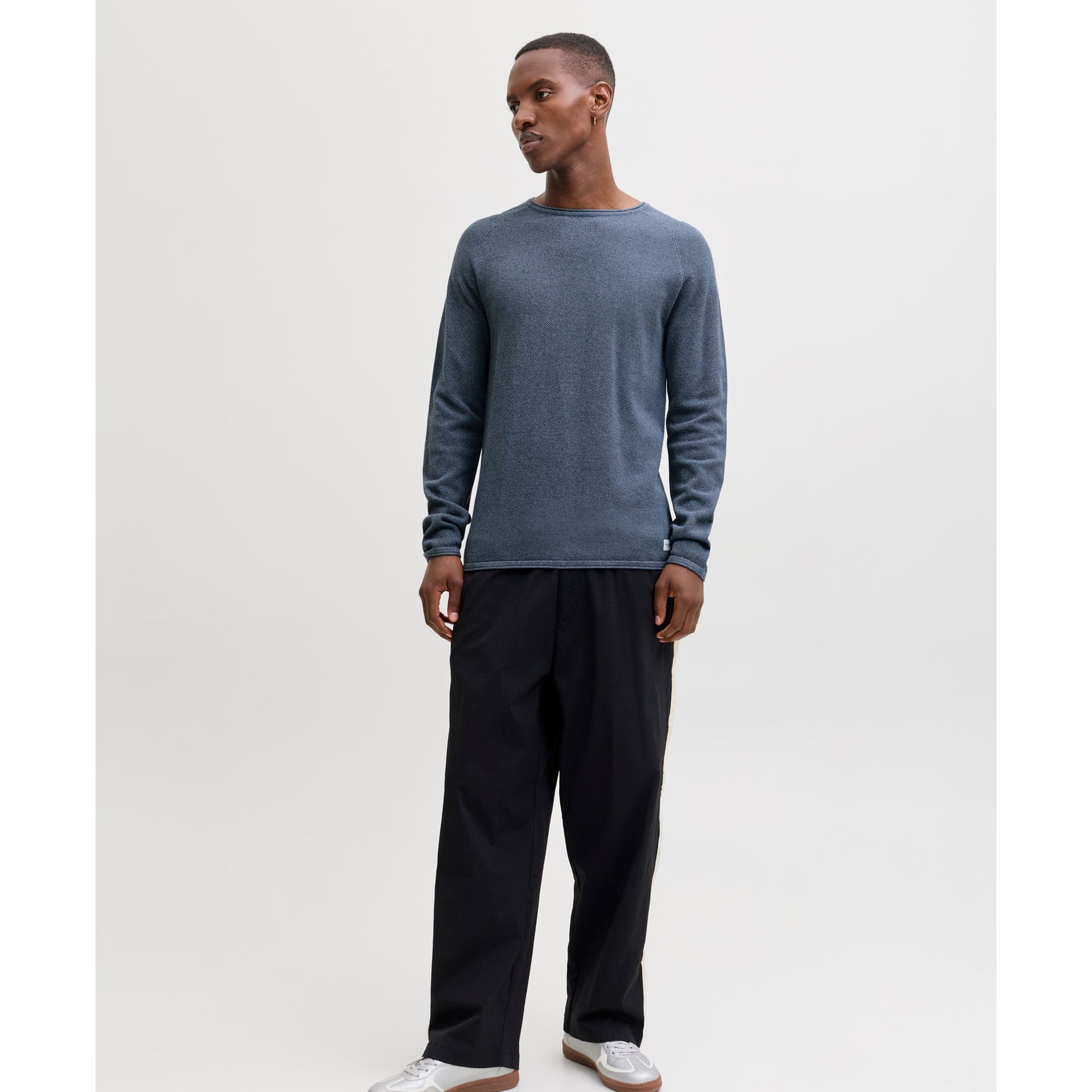 JACK & JONES Megztinis vyrams, Mėlyna, Ehill knit 3