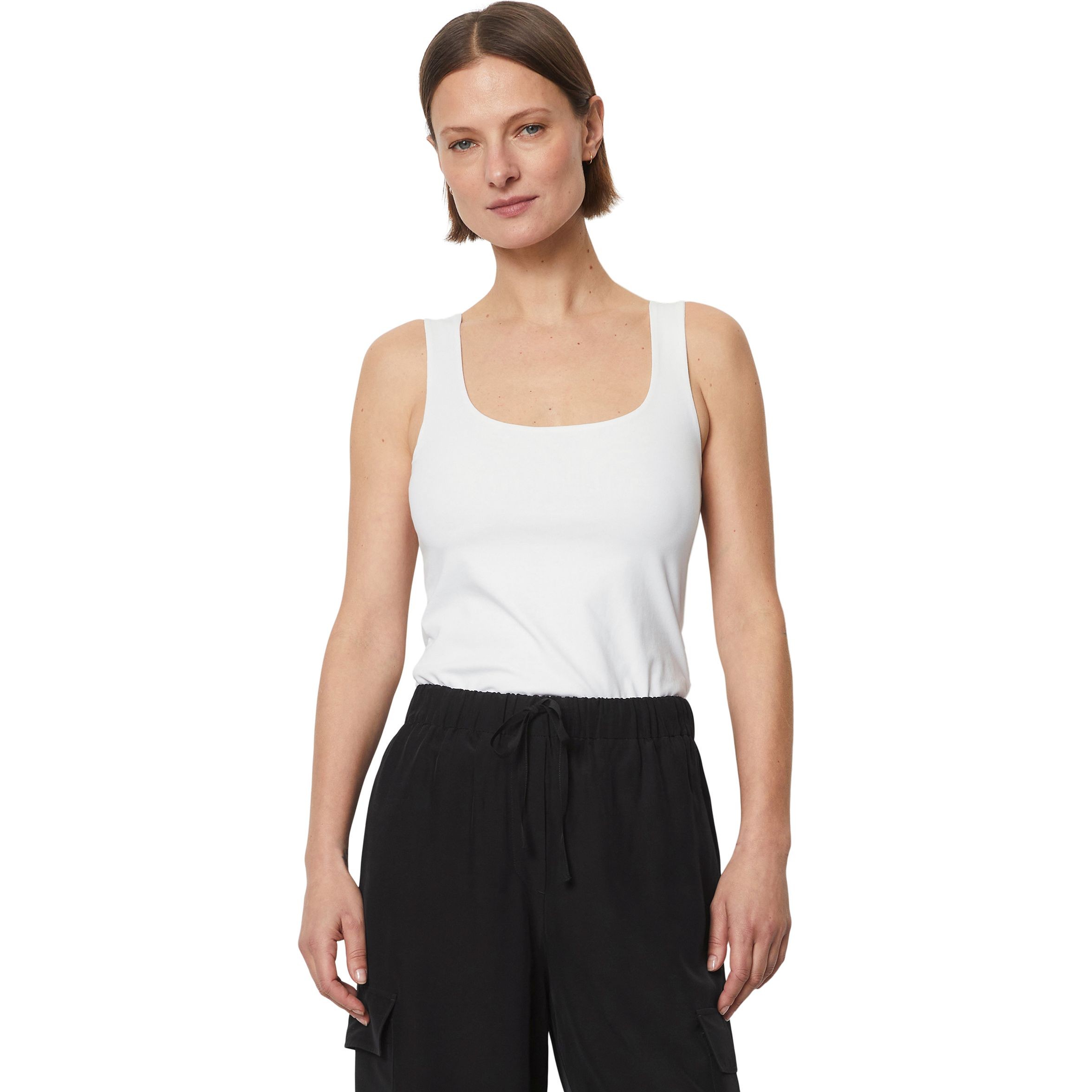 MARC O'POLO Marškinėliai moterims, Balta 2