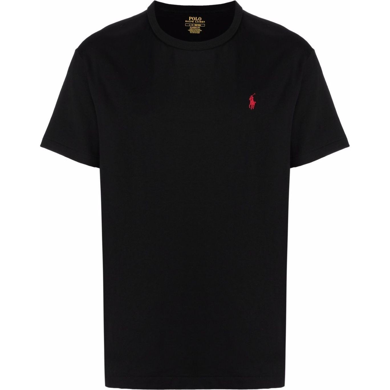 POLO RALPH LAUREN Marškiniai vyrams, Juoda, Short sleeve t-shirt