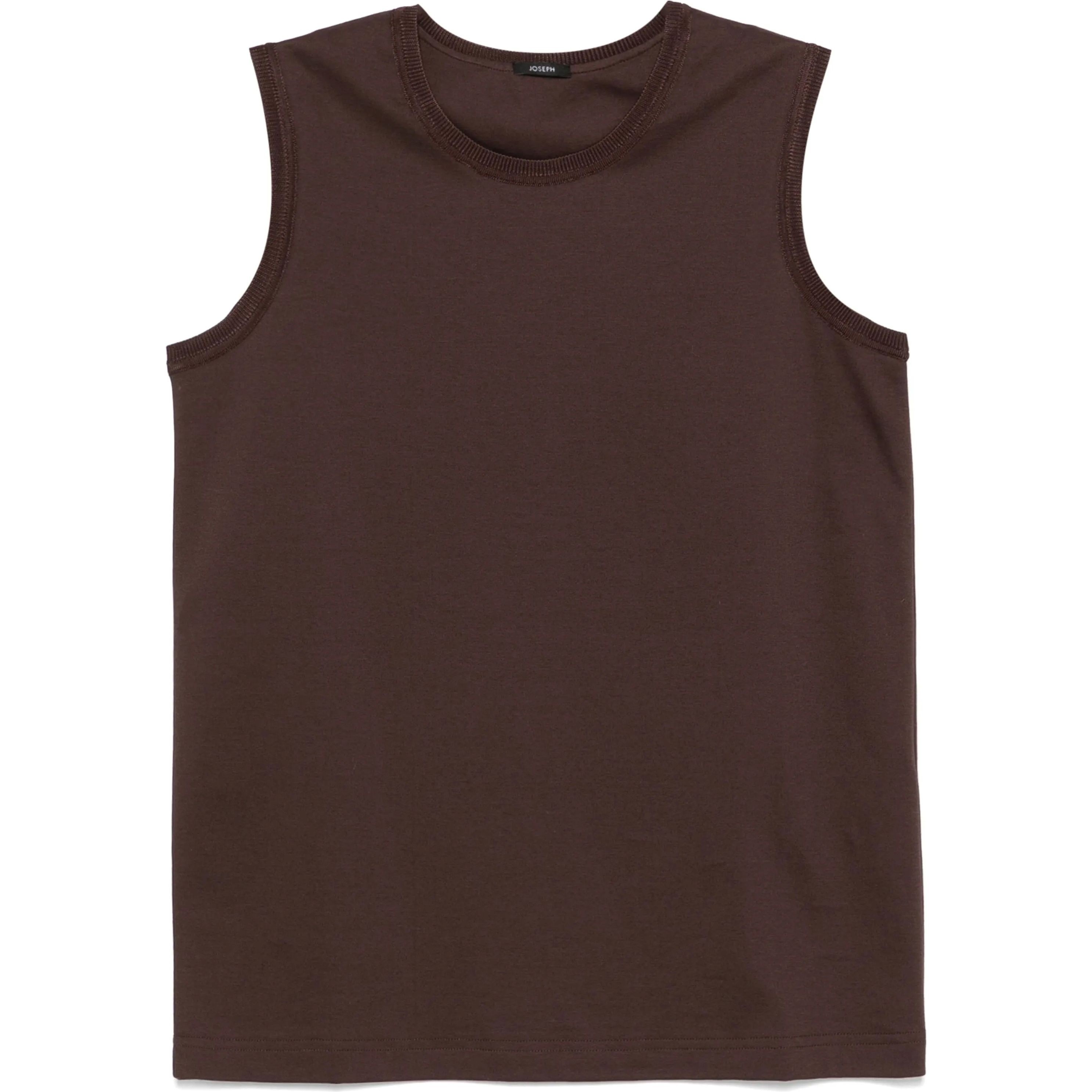 JOSEPH Marškiniai be rankovių moterims, Ruda, Tank-top