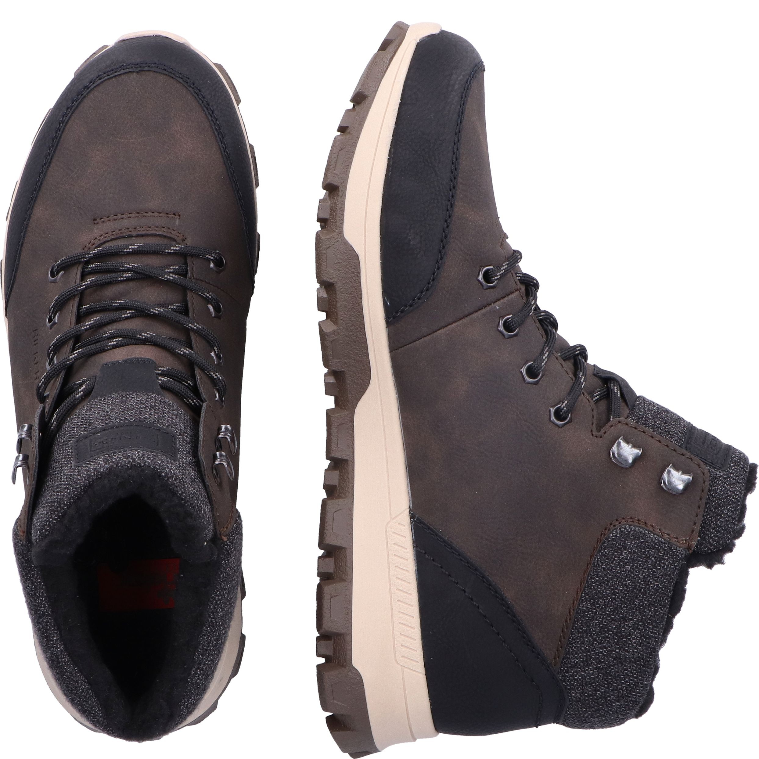 RIEKER Aulinukai vyrams, Ruda, Men's boots 12