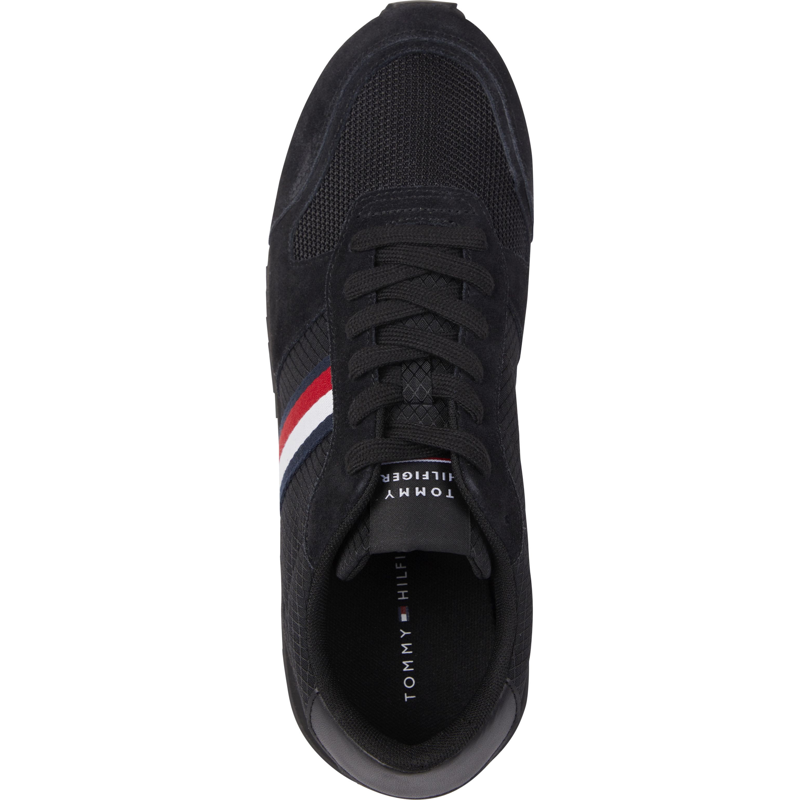 TOMMY HILFIGER Sportiniai bateliai vyrams, Juoda, Runner evo mix 3
