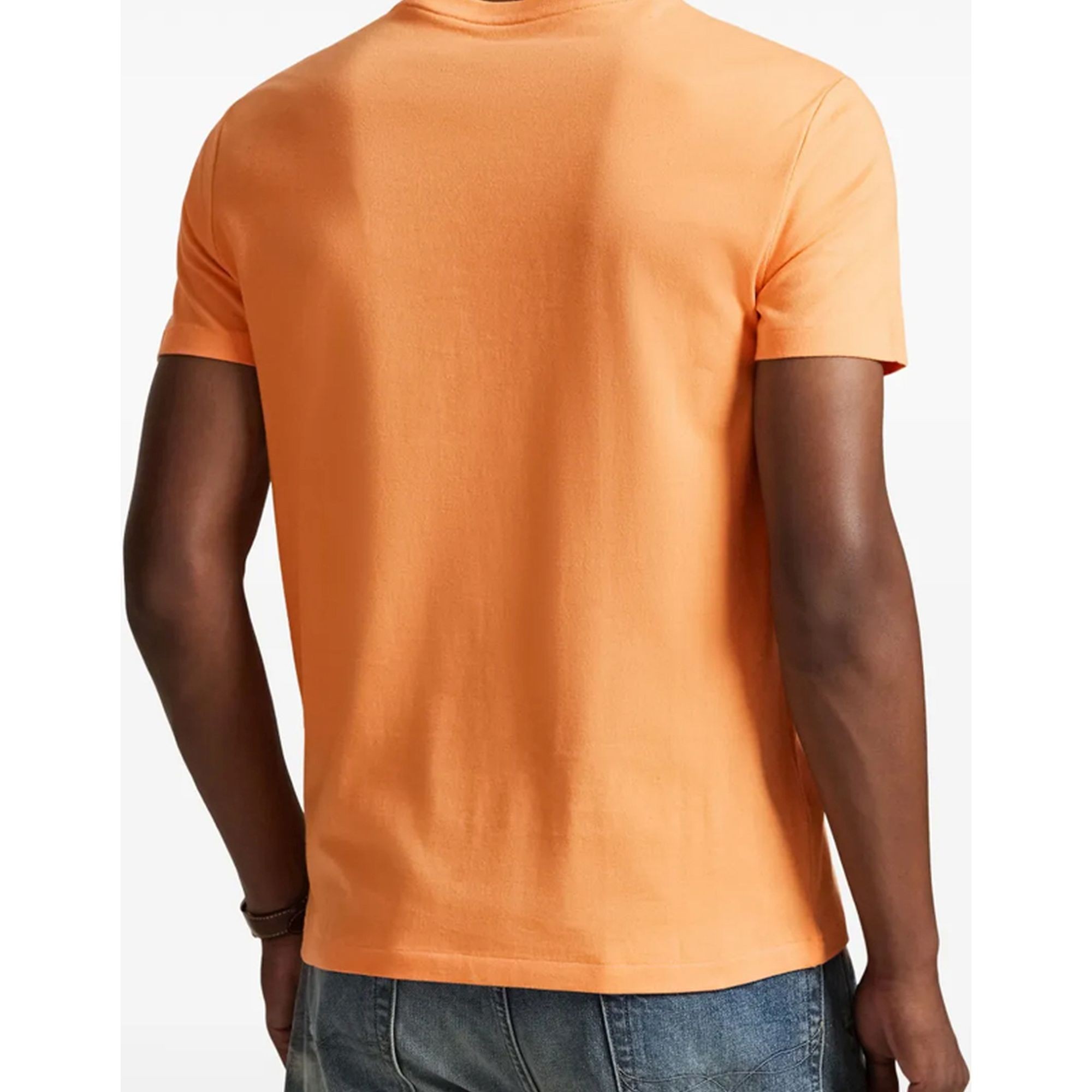 POLO RALPH LAUREN Marškinėliai trump. rankovėmis vyrams, Oranžinė, Short sleeve-t-shirt 3