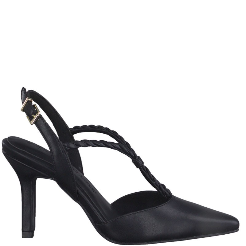 MARCO TOZZI Basutės moterims, Juoda, SANDALS 2