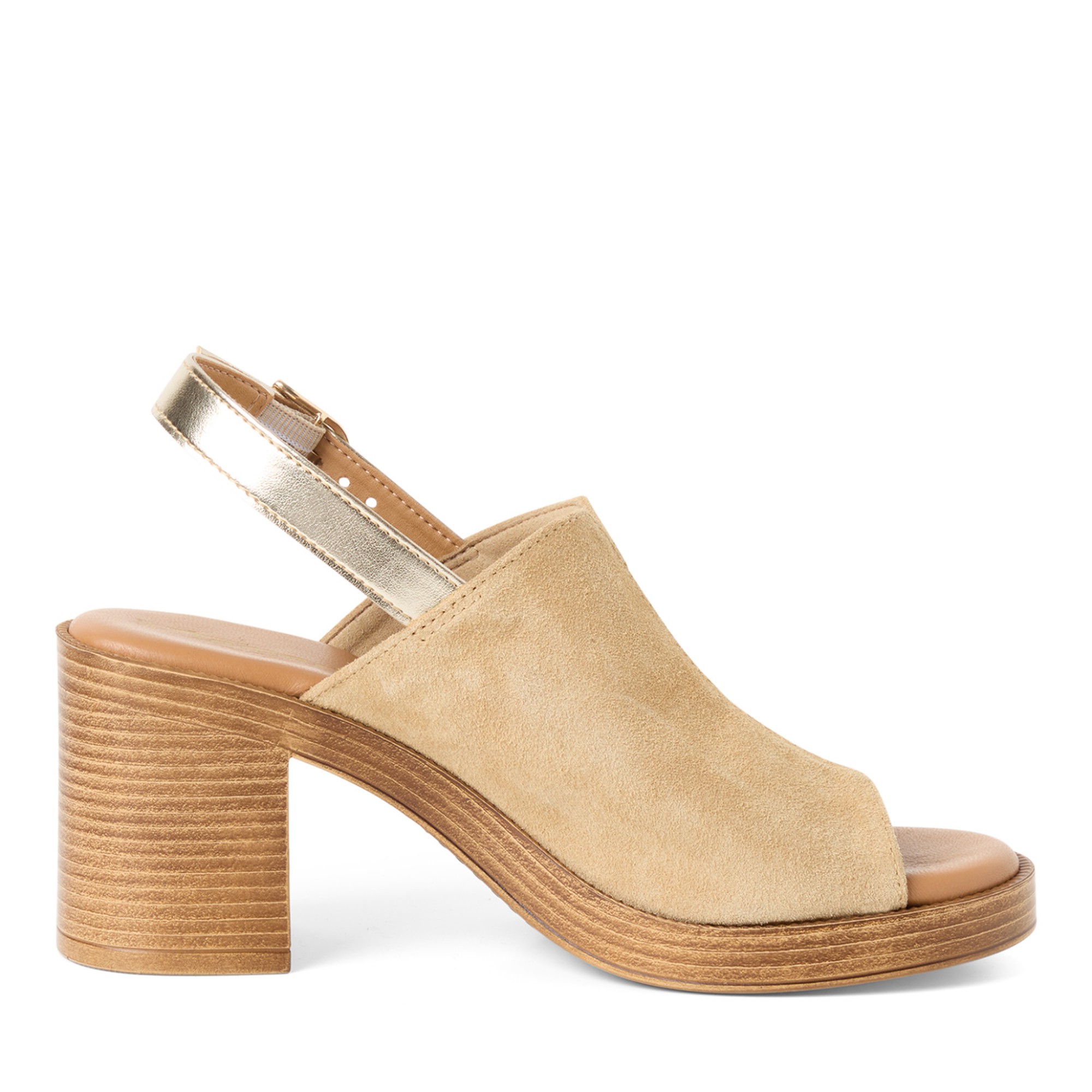 TAMARIS Basutės moterims, Smėlio, Sandals 3