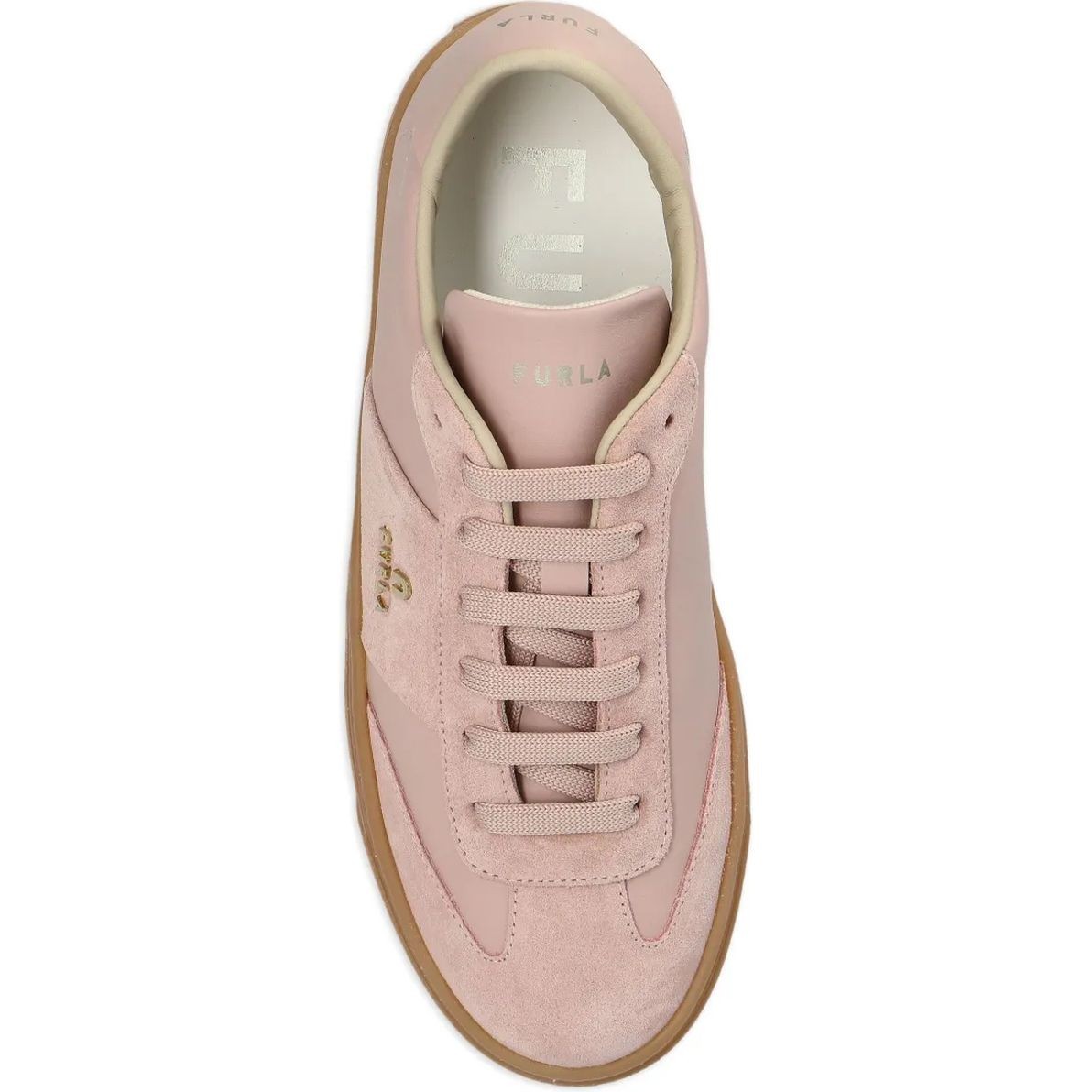FURLA Laisvalaikio bateliai moterims, Rožinė, Furla enjoy lace-up sneaker 4