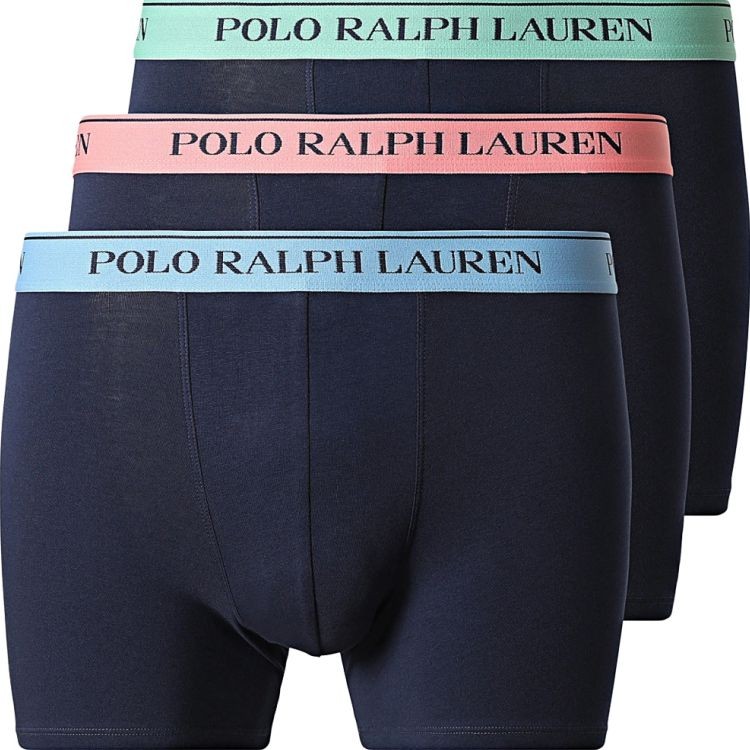 POLO RALPH LAUREN Ilginti apatiniai vyrams, Marga, Boxer brief 3 pack boxer brief 1