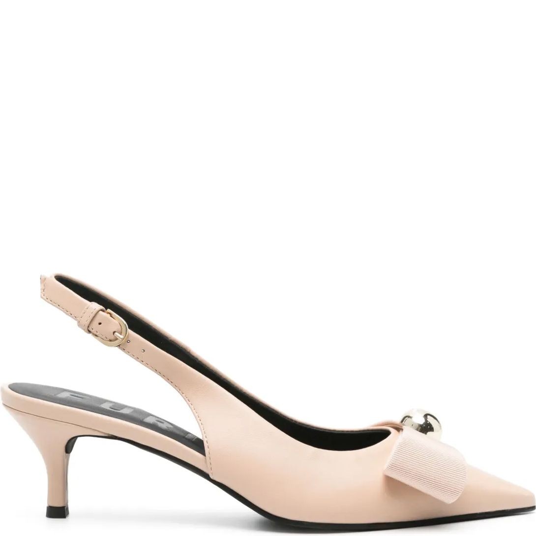 FURLA Aukštakulniai moterims, Smėlio, Furla sfera slingback 1