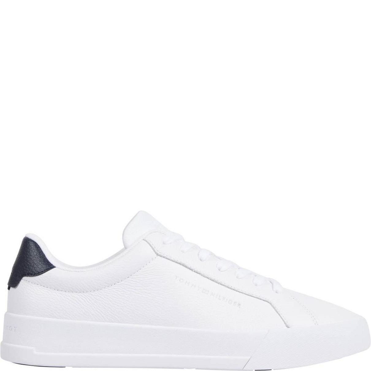 TOMMY HILFIGER Laisvalaikio bateliai vyrams, Balta, Court better tumbled leisure 1