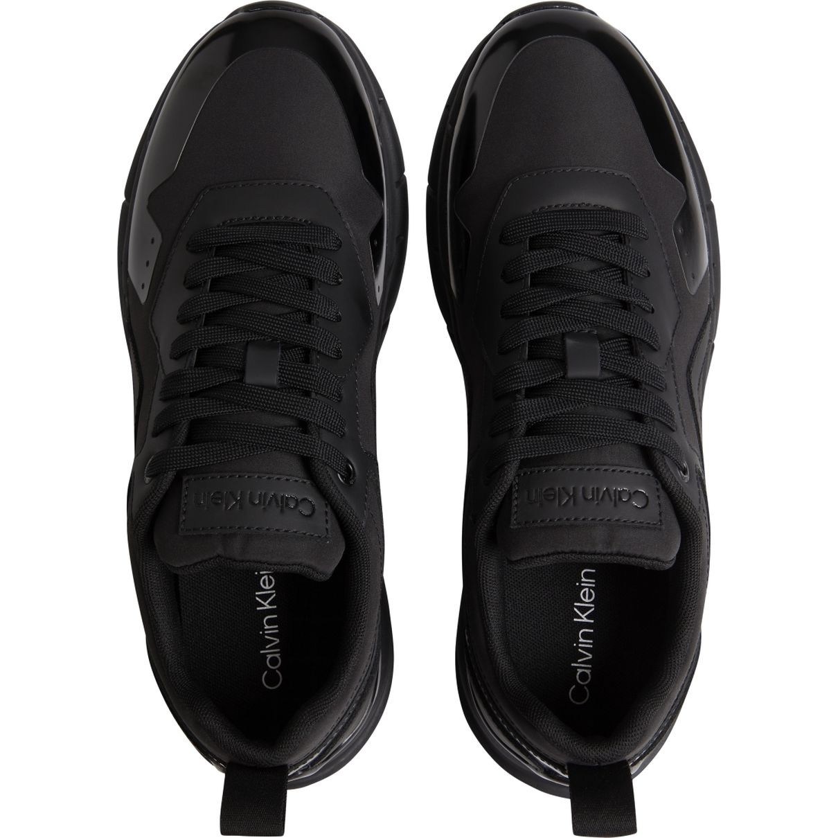 CALVIN KLEIN Sportiniai bateliai vyrams, Juoda, LOW TOP LACE UP FESTIVE 3