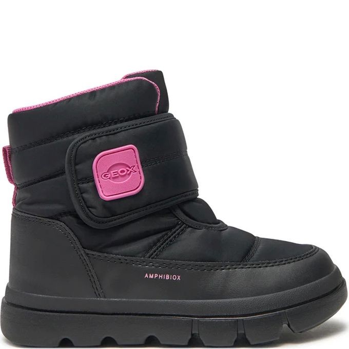 GEOX Aulinukai mergaitėms, Juoda, Willaboom booties 2