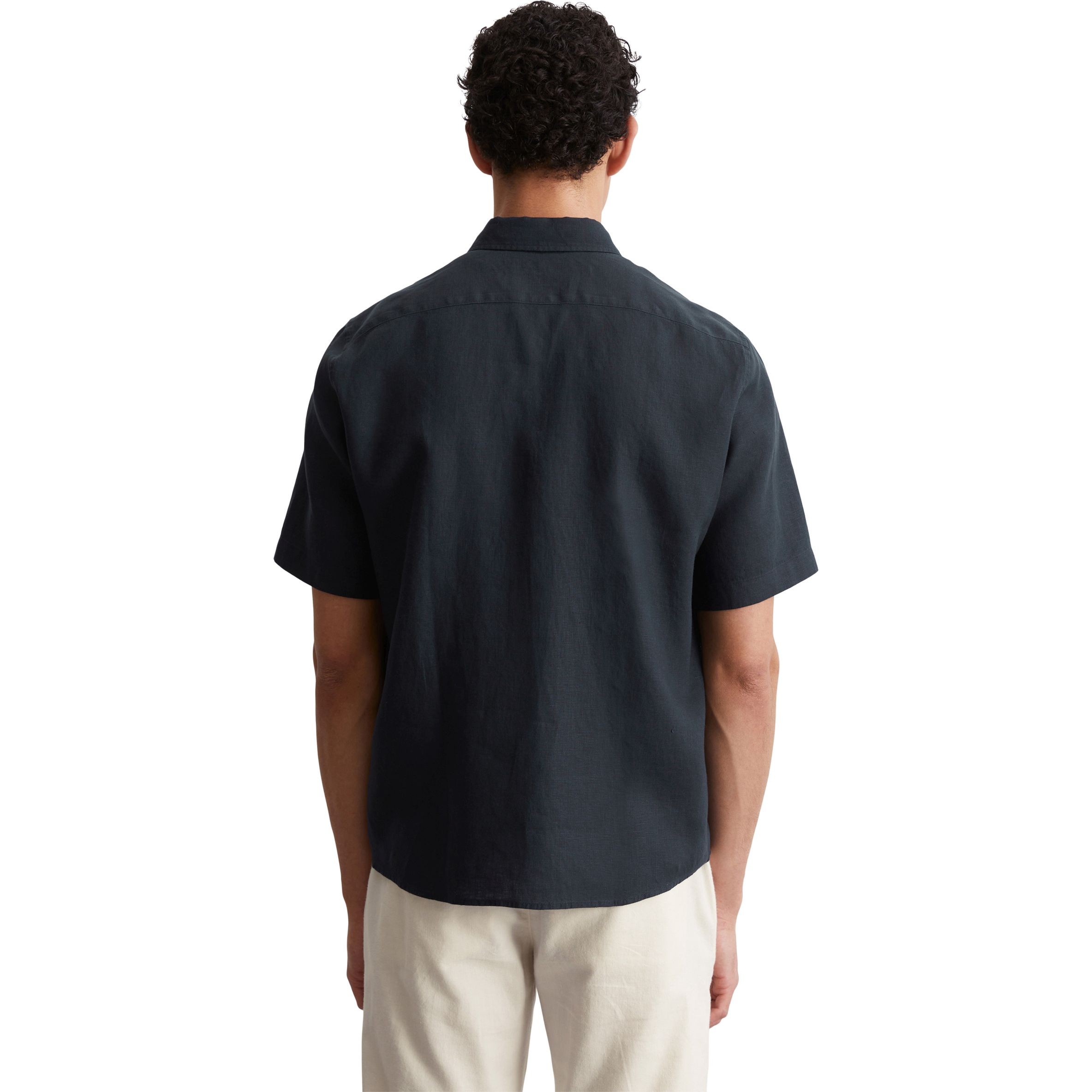 MARC O'POLO Marškiniai trump. rankovėmis vyrams, Mėlyna 3