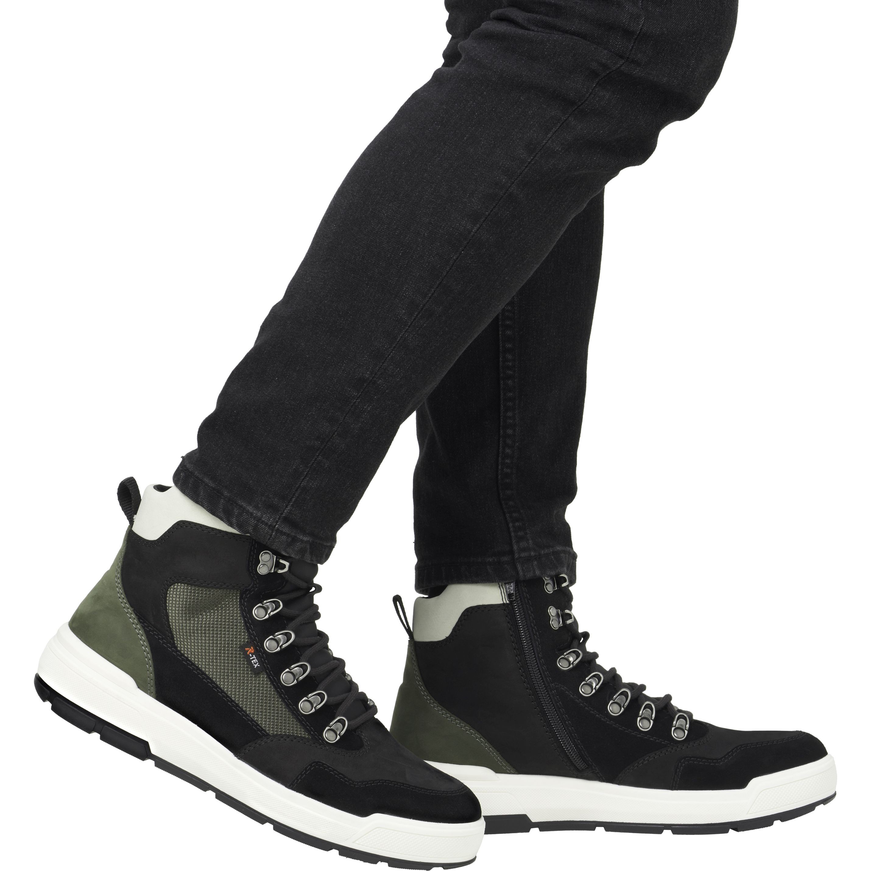 RIEKER EVOLUTION Aulinukai vyrams, Juoda, Men's boots 11