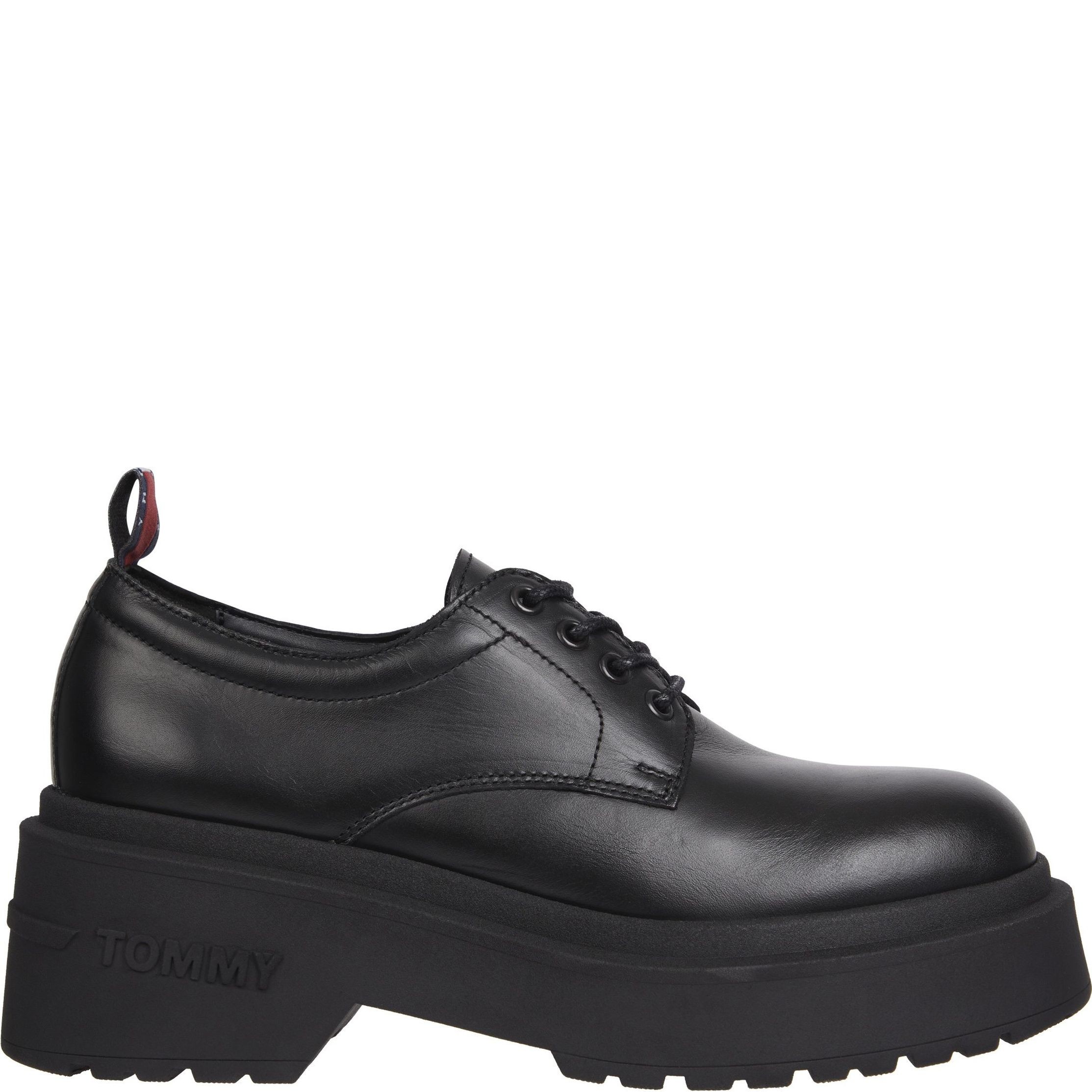 TOMMY JEANS Klasikiniai batai moterims, Juoda, Ava lace up formal 2