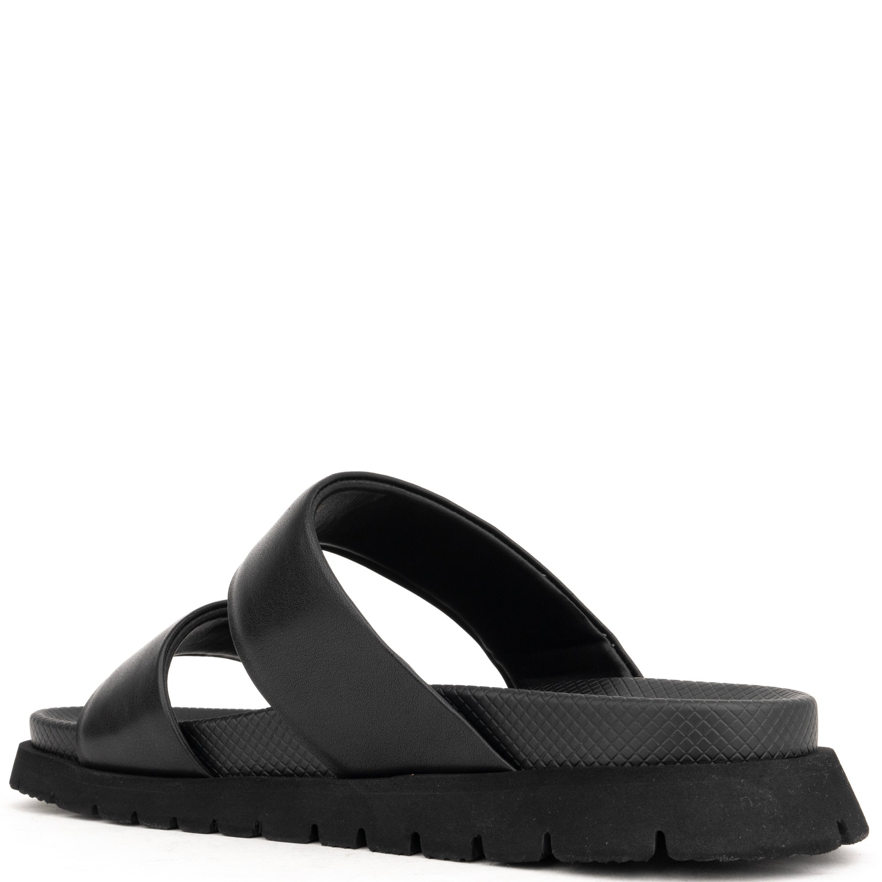 SERGIO MORETTI Šlepetės vyrams, Juoda, Slippers 3