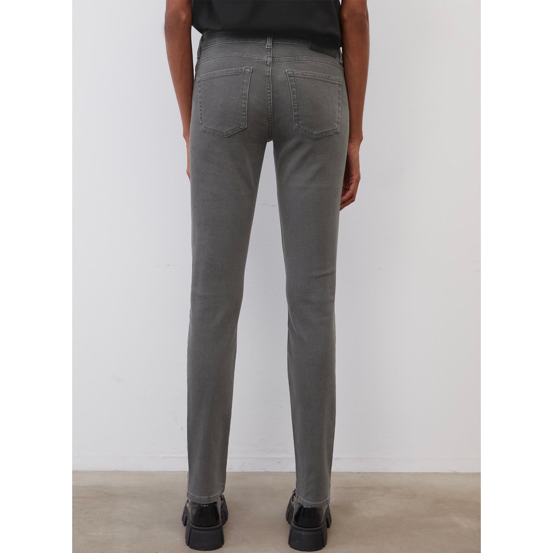 MARC O'POLO Kitsad teksad moterims, Grey sustainable was 2