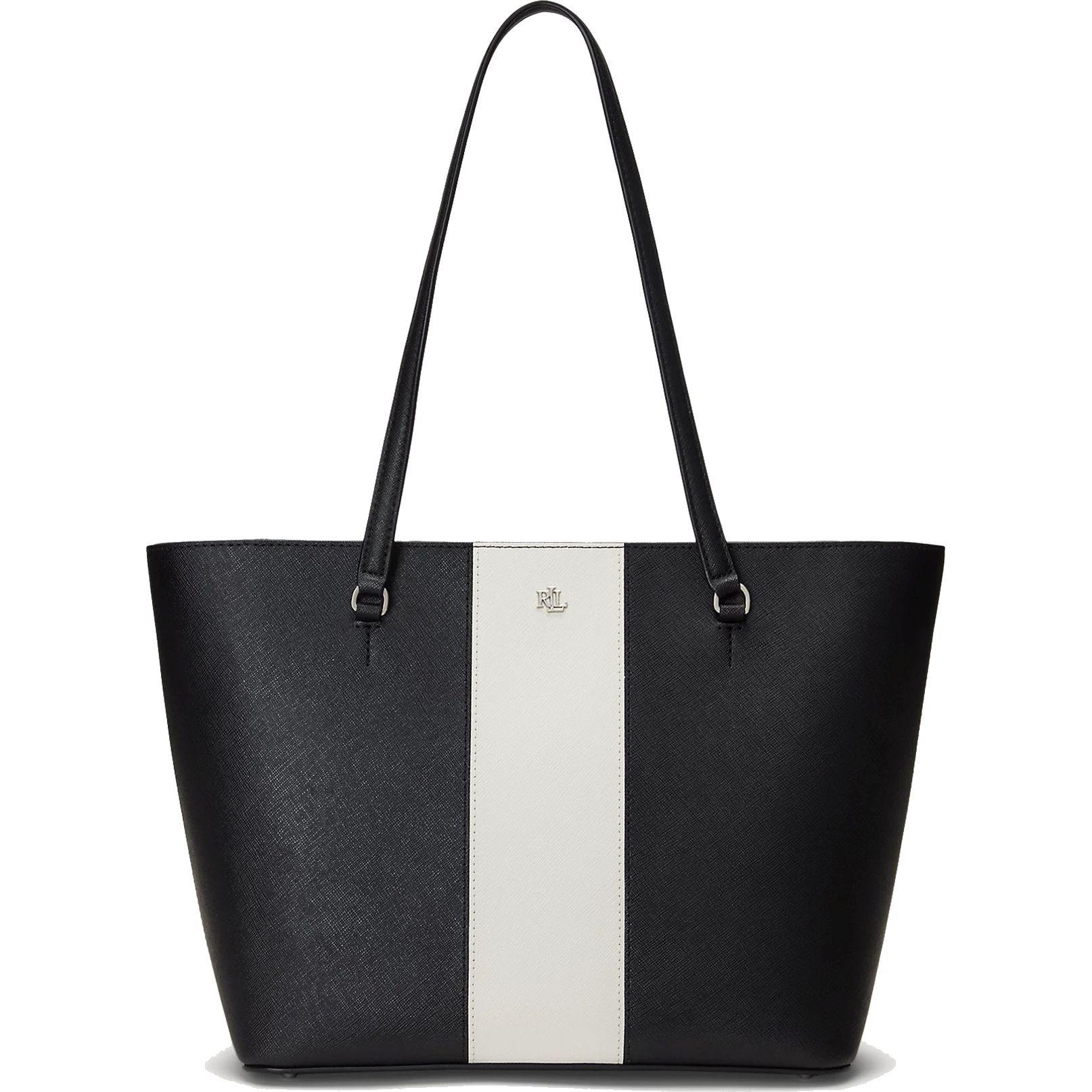 LAUREN RALPH LAUREN Pirkinių krepšys moterims, Juoda, Karly medium tote 1