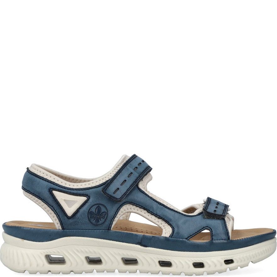 RIEKER Basutės moterims, Mėlyna, Sandals 2