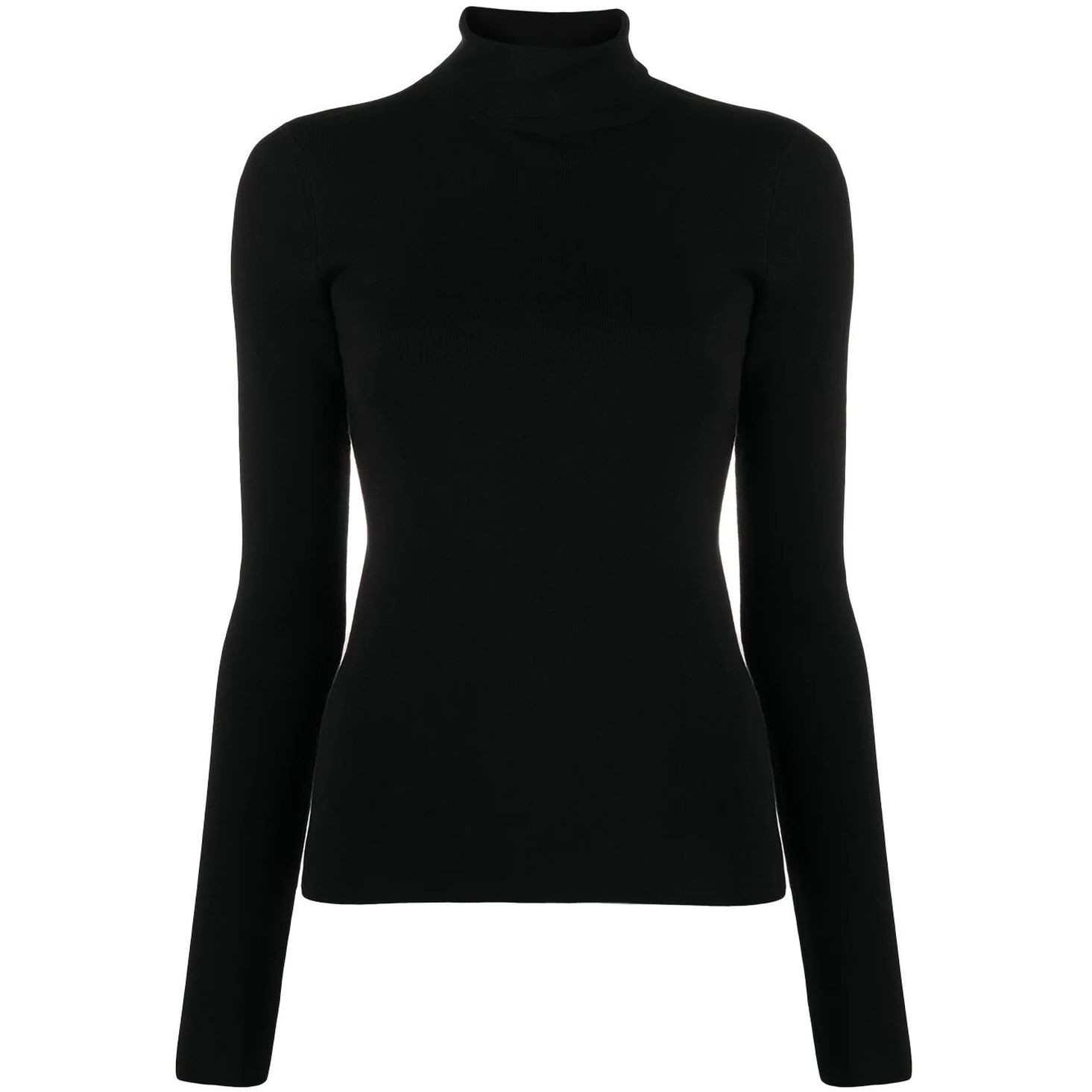 JOSEPH Megztinis moterims, Juoda, Turtle neck sweater 1
