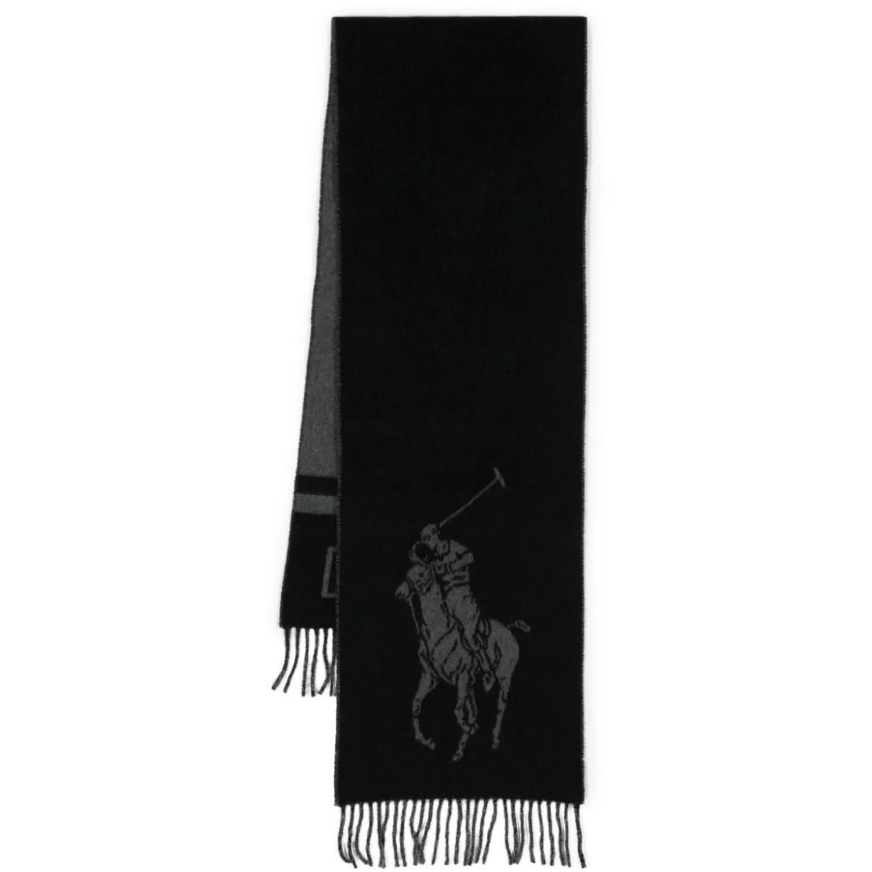 POLO RALPH LAUREN Šalikas vyrams, Juoda, Scarf 1
