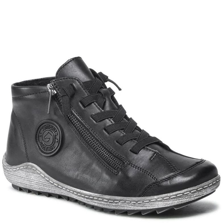 REMONTE Aulinukai moterims, Juoda, Ladies short boots 1