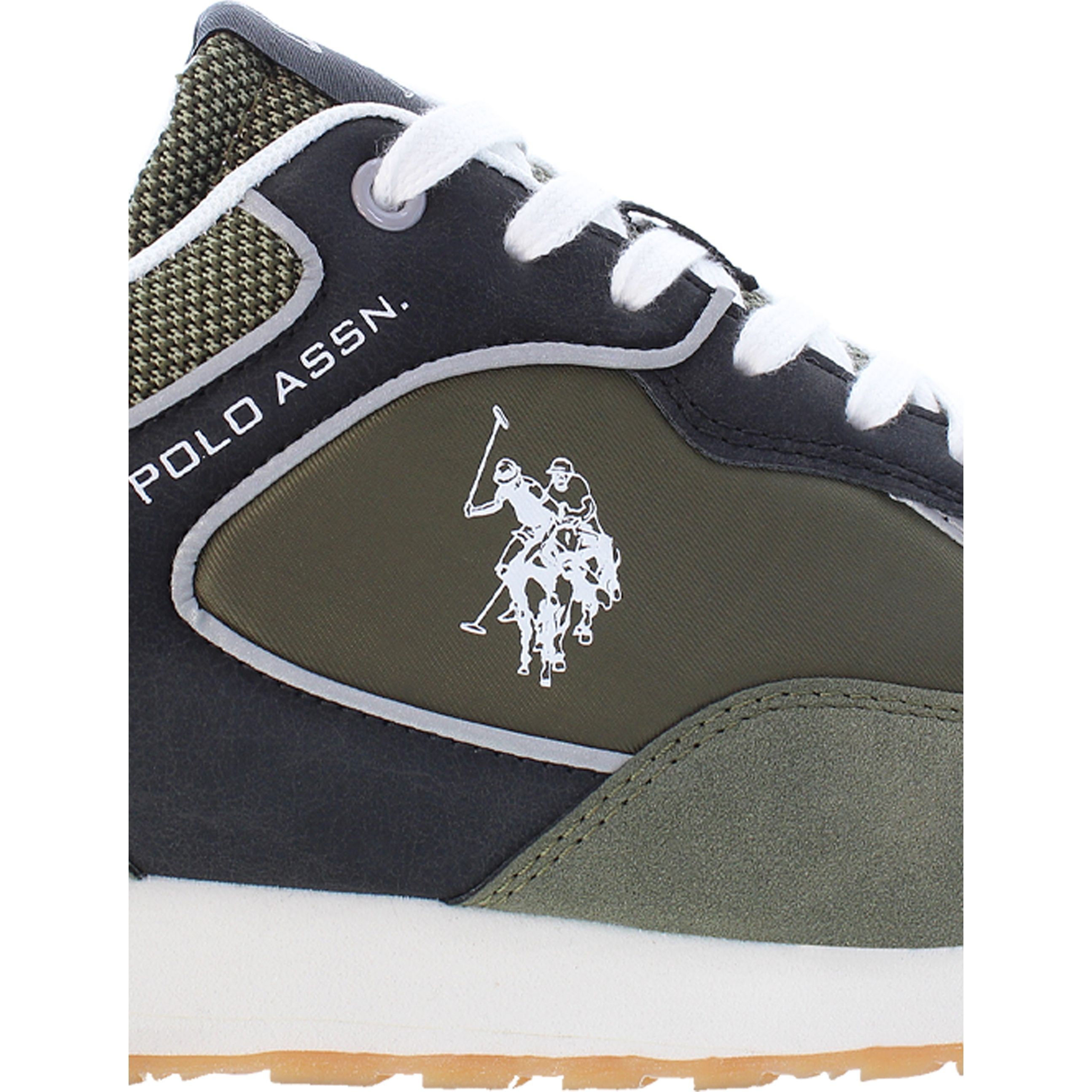 U.S.POLO Laisvalaikio bateliai vyrams, Žalia, TABRY 7