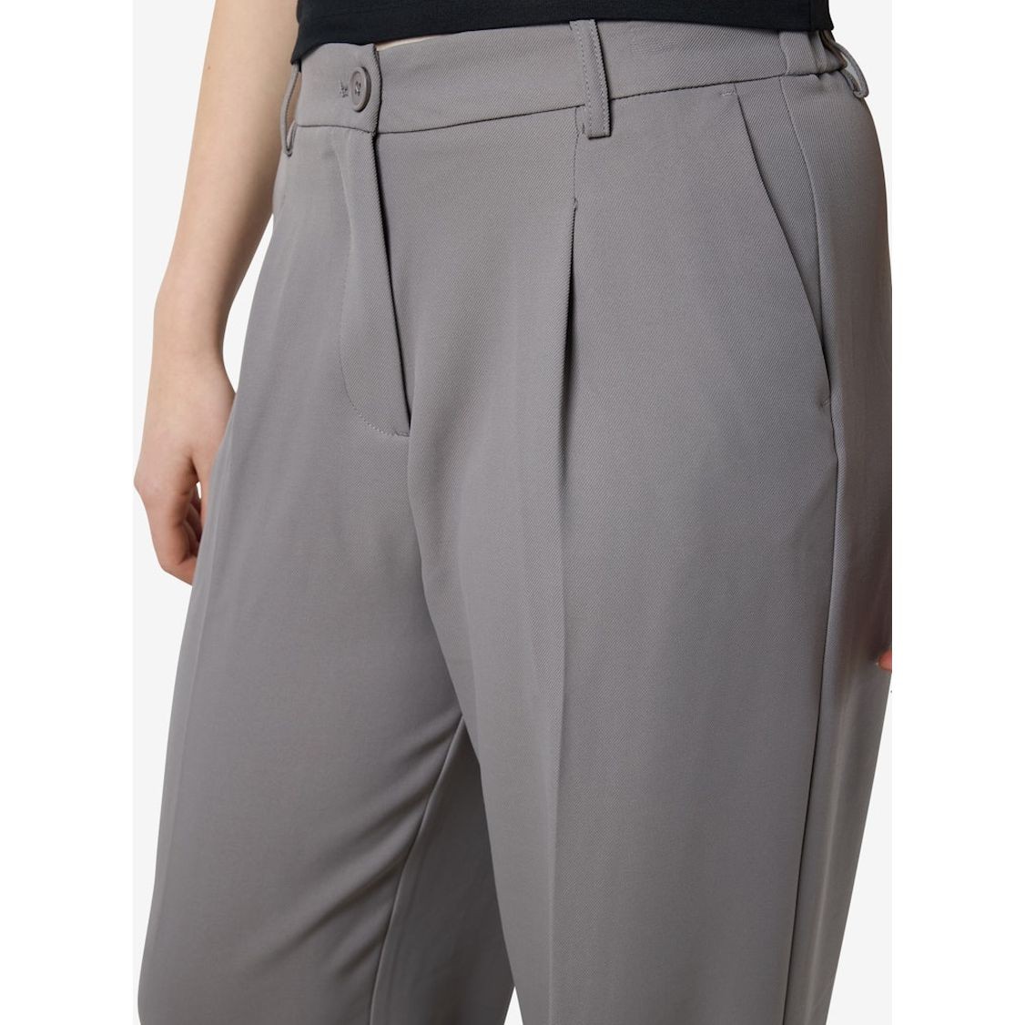 NOISY MAY Formalios kelnės moterims, Pilka, Debbie pants 5