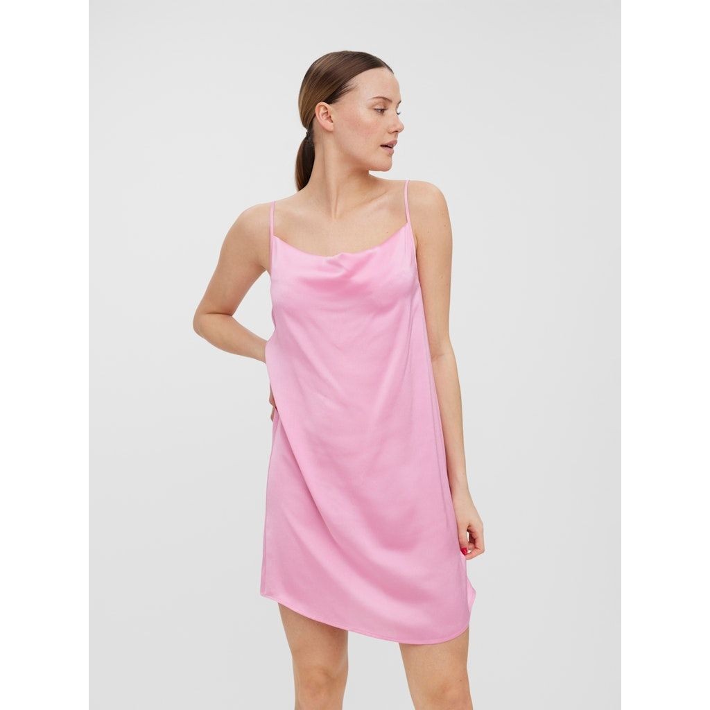 VERO MODA Mini suknelė moterims, Rožinė, VMRIE OLI SINGLET MIN 3