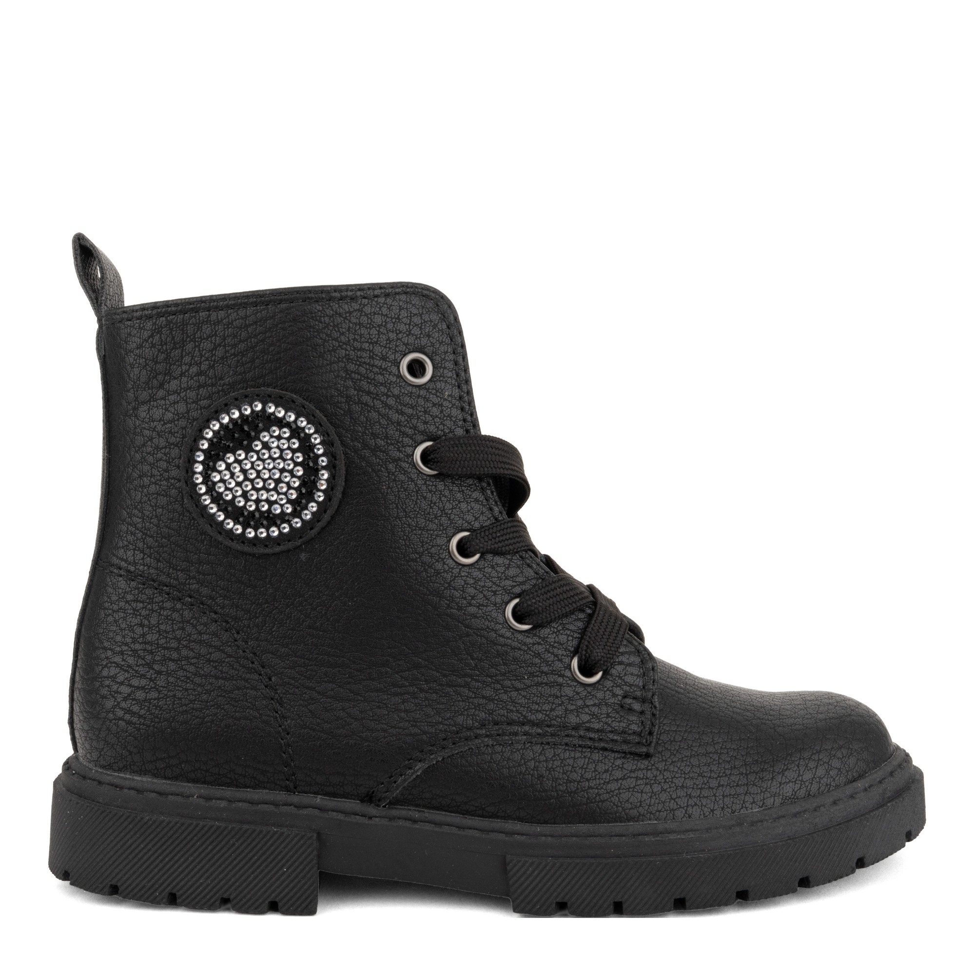 CORTINA Aulinukai mergaitėms, Juoda, Girls Kids Booties Lace 2