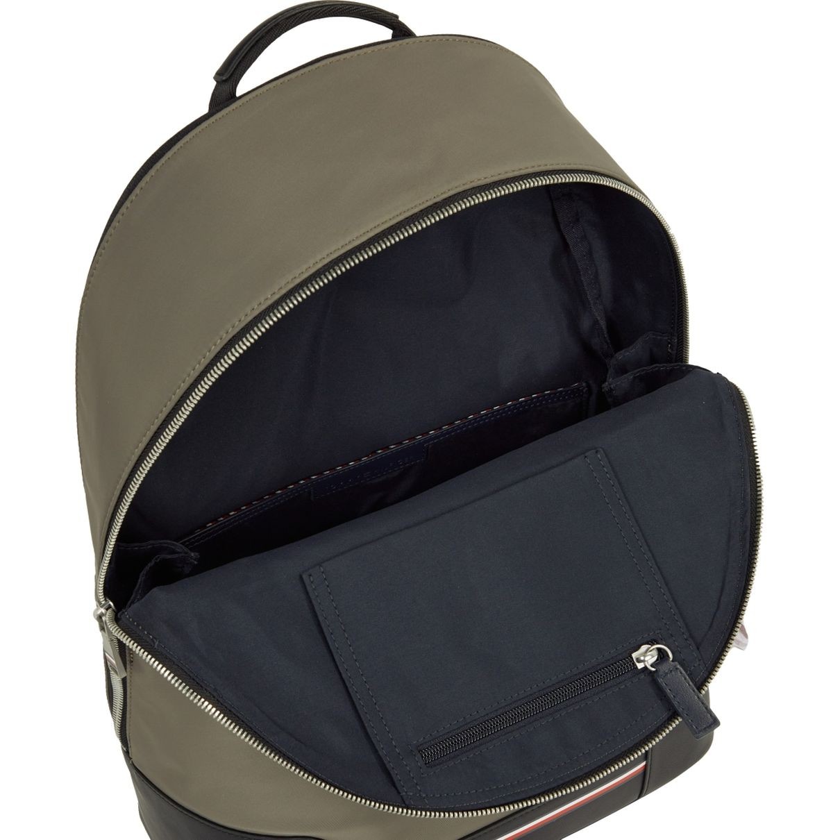 TOMMY HILFIGER Kuprinė vyrams, Žalia, Central repreve backpack 4