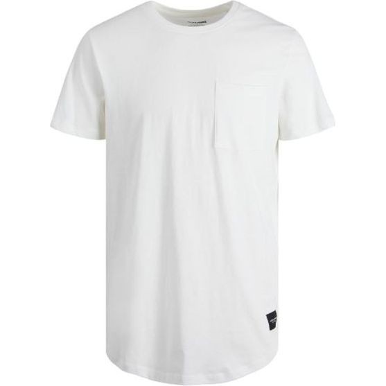 JACK & JONES Marškinėliai vyrams, Balta, JJENOA POCKET TEE SS 1