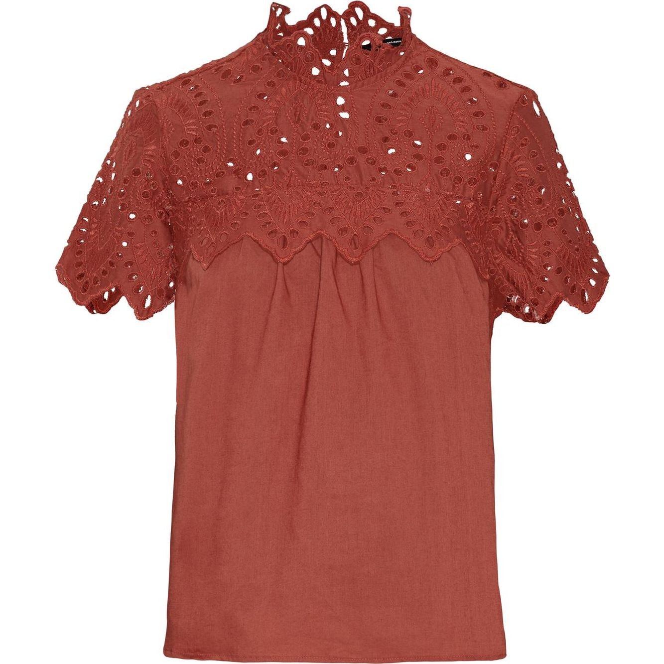 VERO MODA Palaidinės moterims, Ruda, VMVAY SS HIGHNEC 1