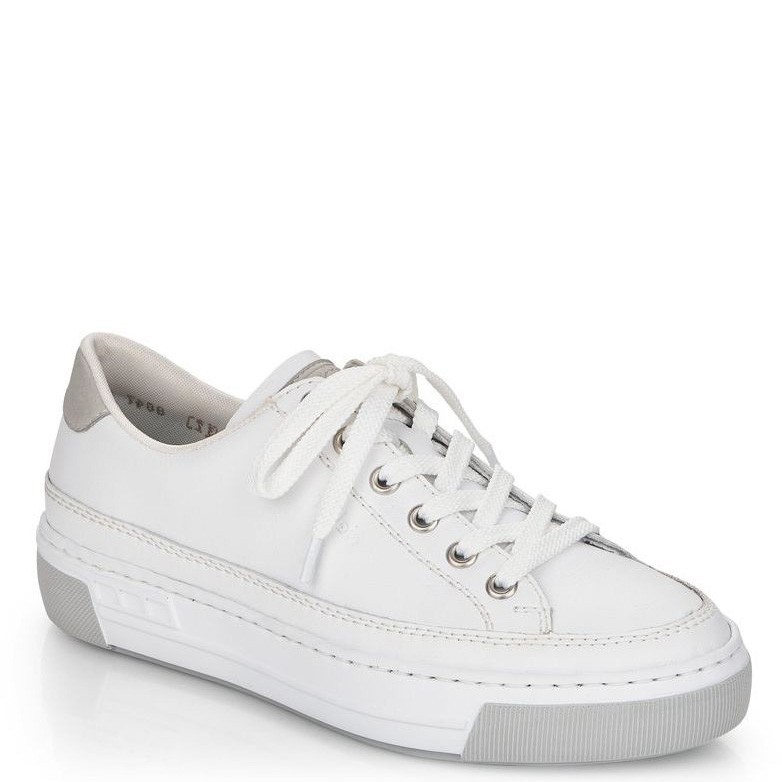 RIEKER Sportiniai bateliai moterims, Balta, SPORT SHOE 1