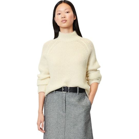 MARC O'POLO Megztinis moterims, Balta 2