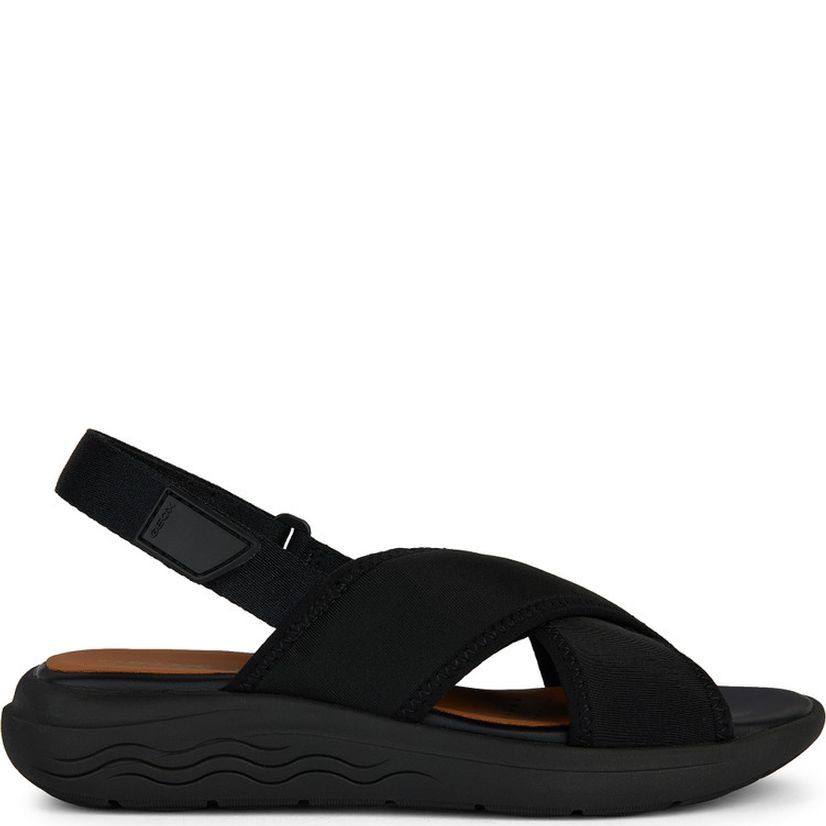 GEOX Basutės moterims, Juoda, Spherica ec5 sandals 1