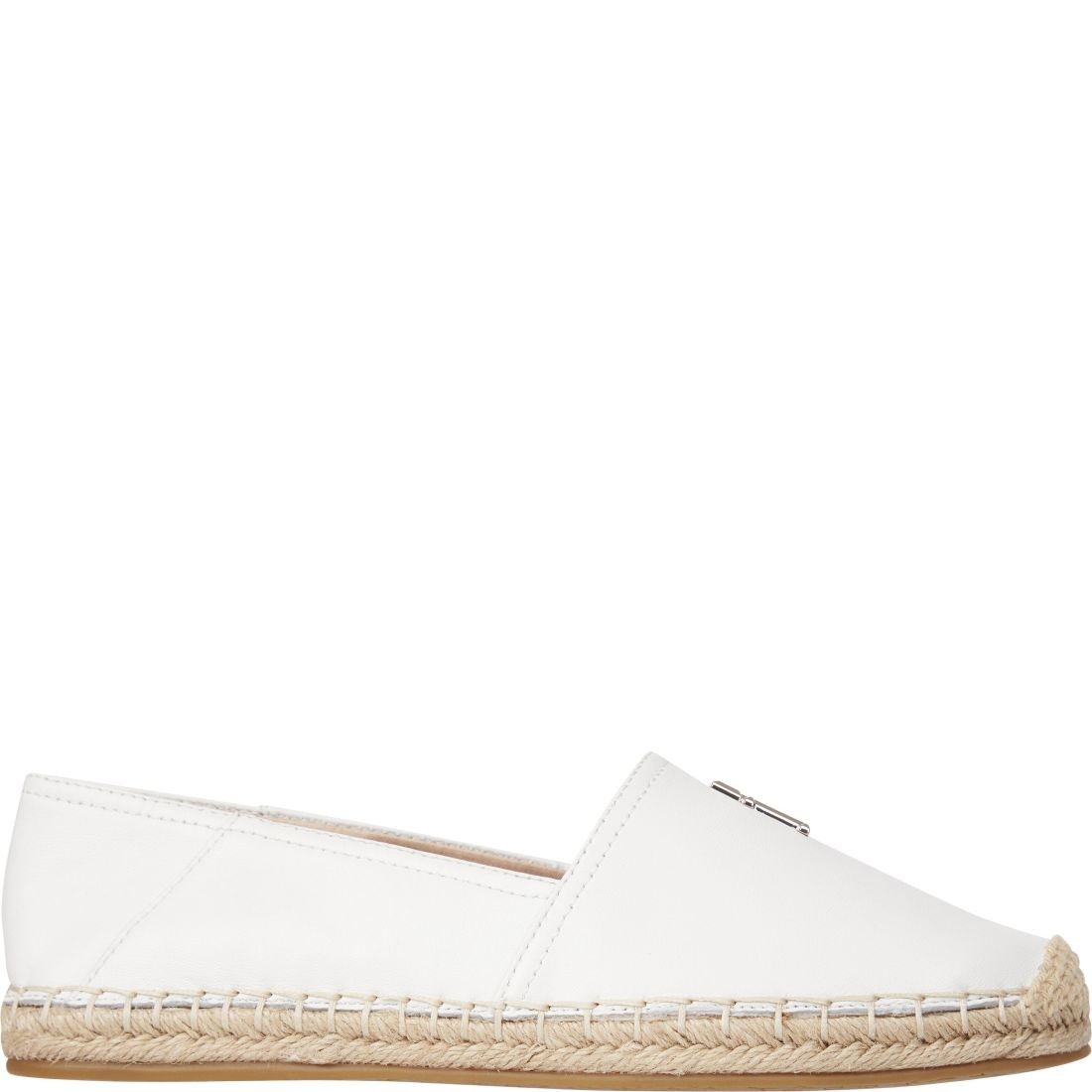 TOMMY HILFIGER Espadrilės moterims, Balta, Essential espadrille 1