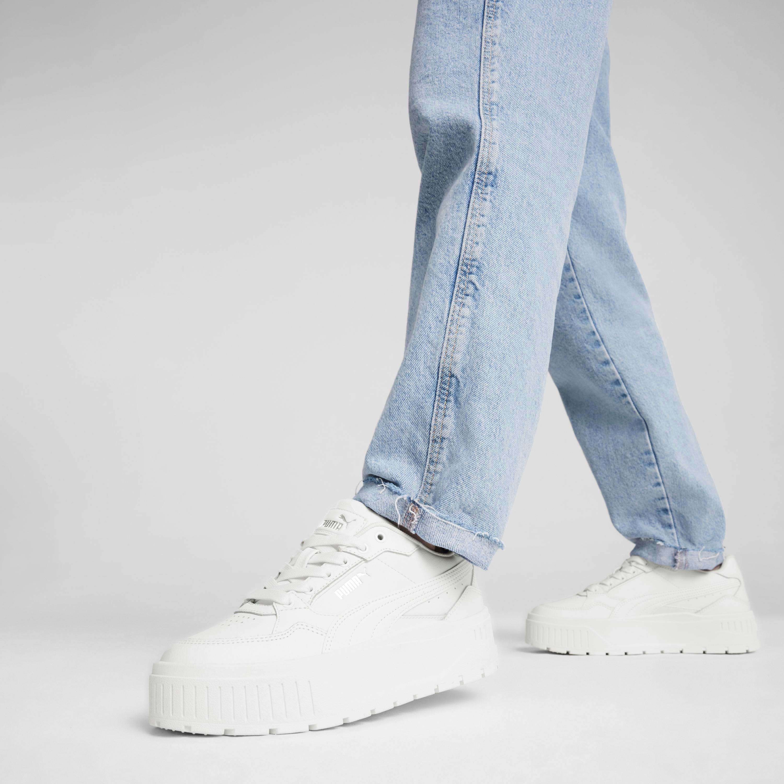 PUMA Laisvalaikio bateliai moterims, Balta, Karmen sneaker 7