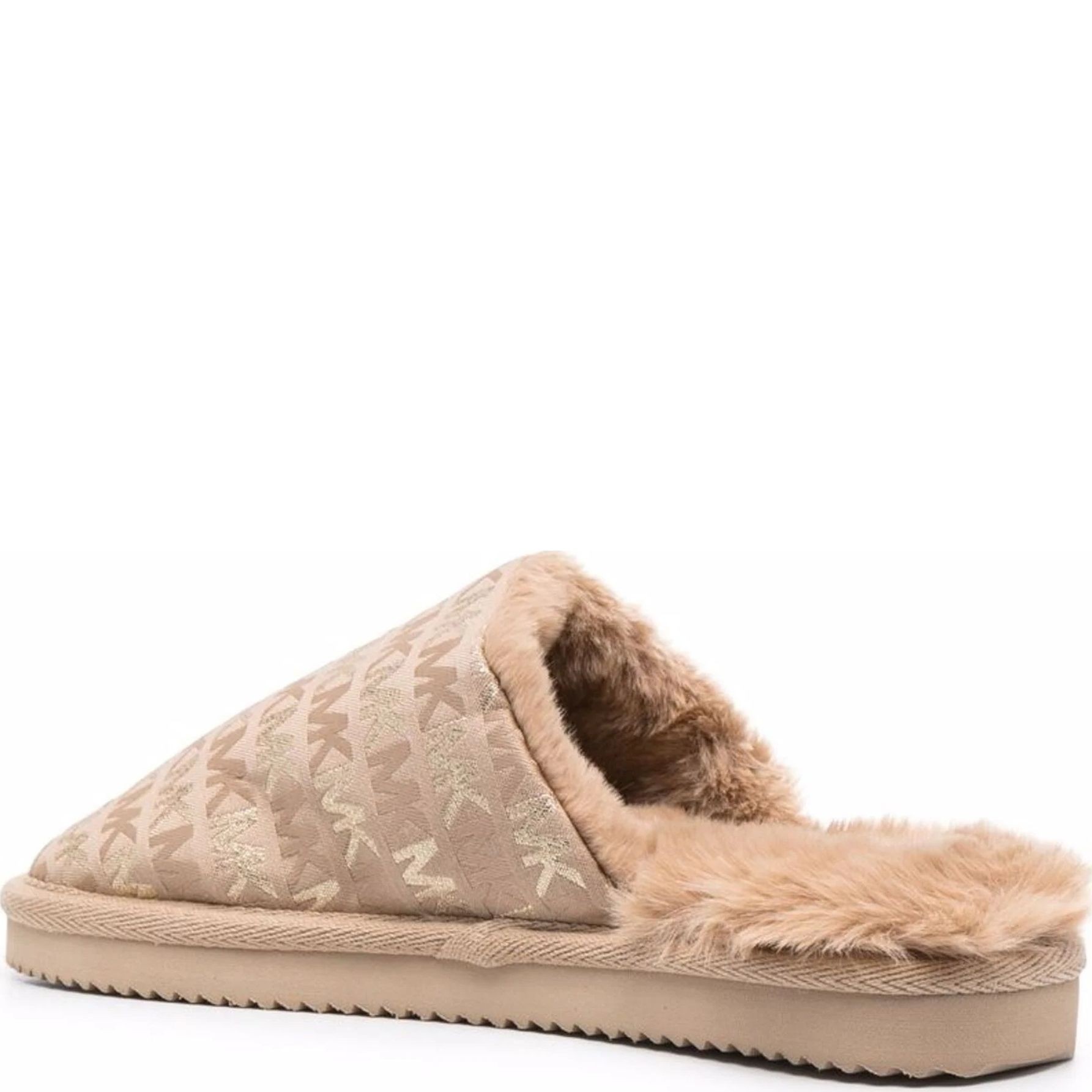MICHAEL KORS Namų šlepetės moterims, Ruda, Janis slippers 3