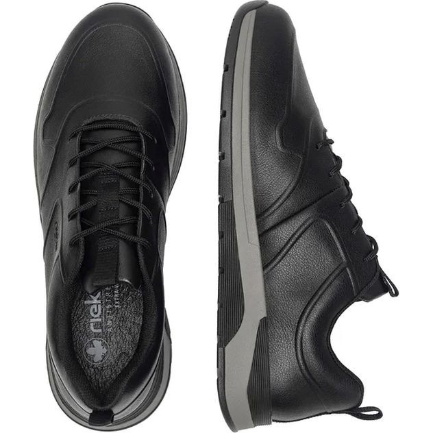RIEKER Laisvalaikio bateliai vyrams, Juoda, Men's shoes 6