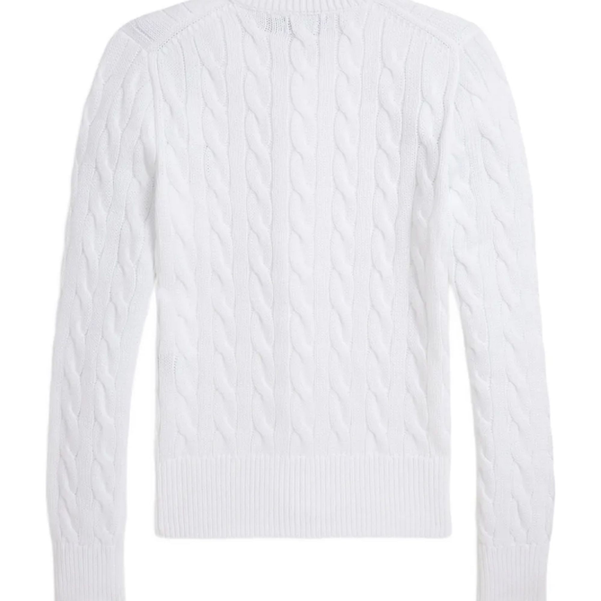 POLO RALPH LAUREN Kardiganas moterims, Balta, Long sleeve-cardigan 2