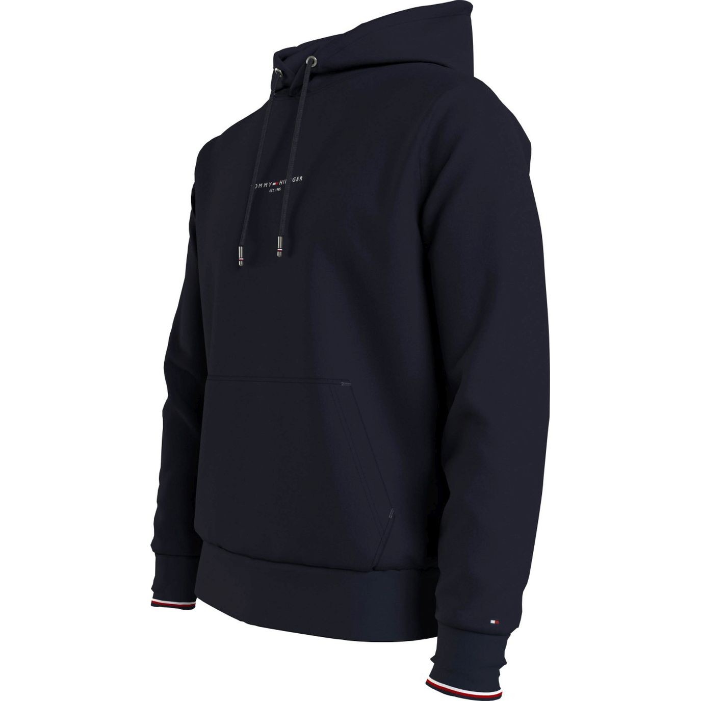 TOMMY HILFIGER Džemperis vyrams, Mėlyna, Tommy logo tipped hoody 2