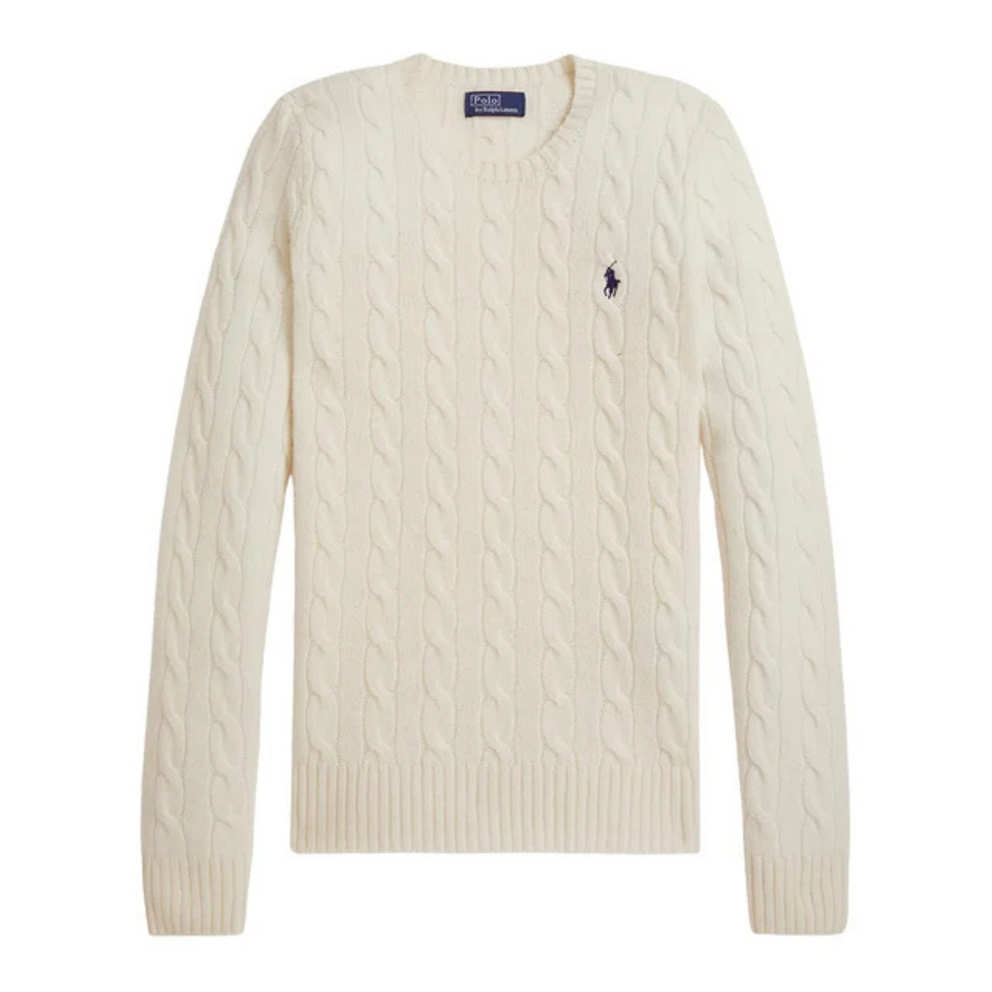 POLO RALPH LAUREN Megztinis moterims, Smėlio, Julianna long sleeve pullover 1