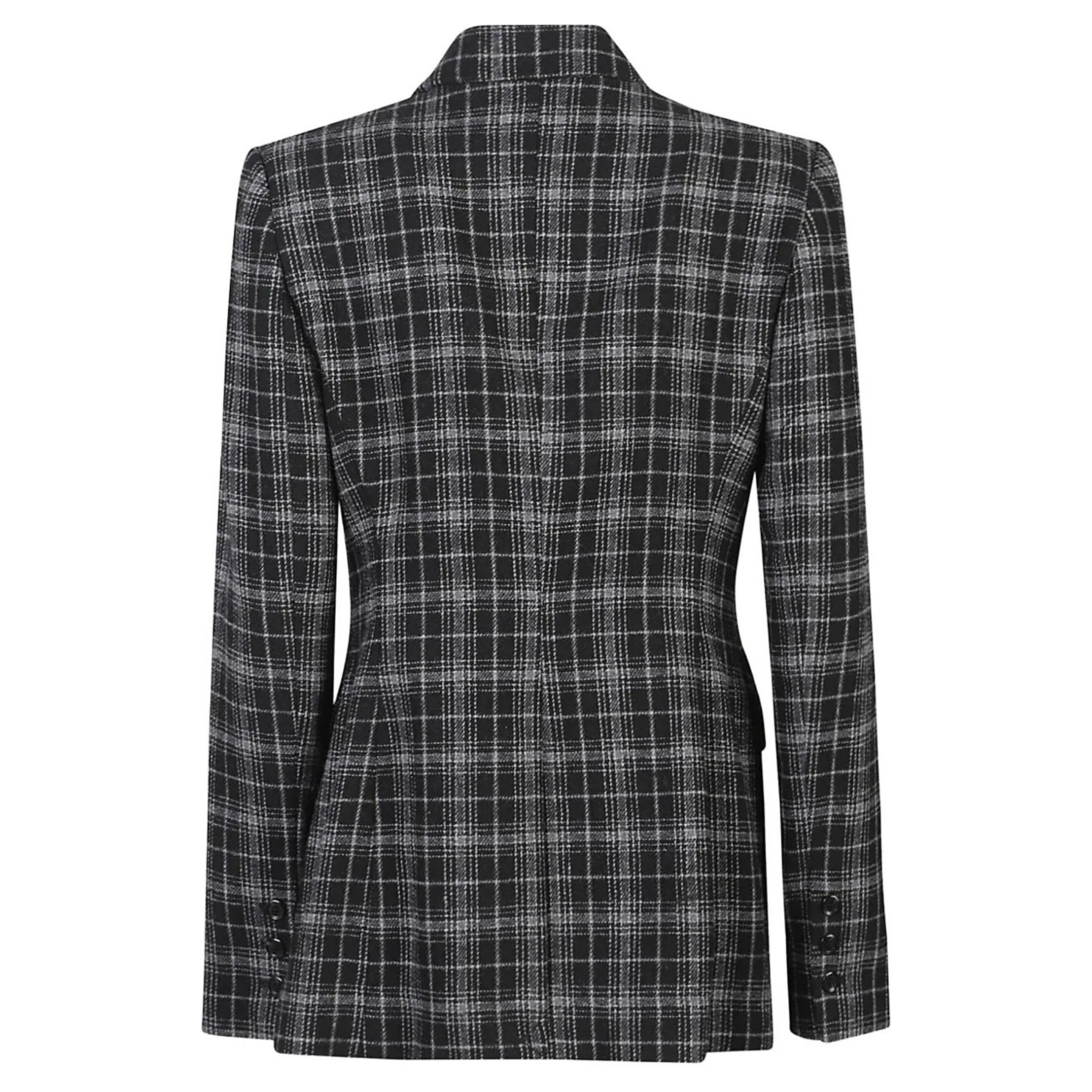 PINKO Švarkas moterims, Marga, Ginevra giacca check tinto fil 2